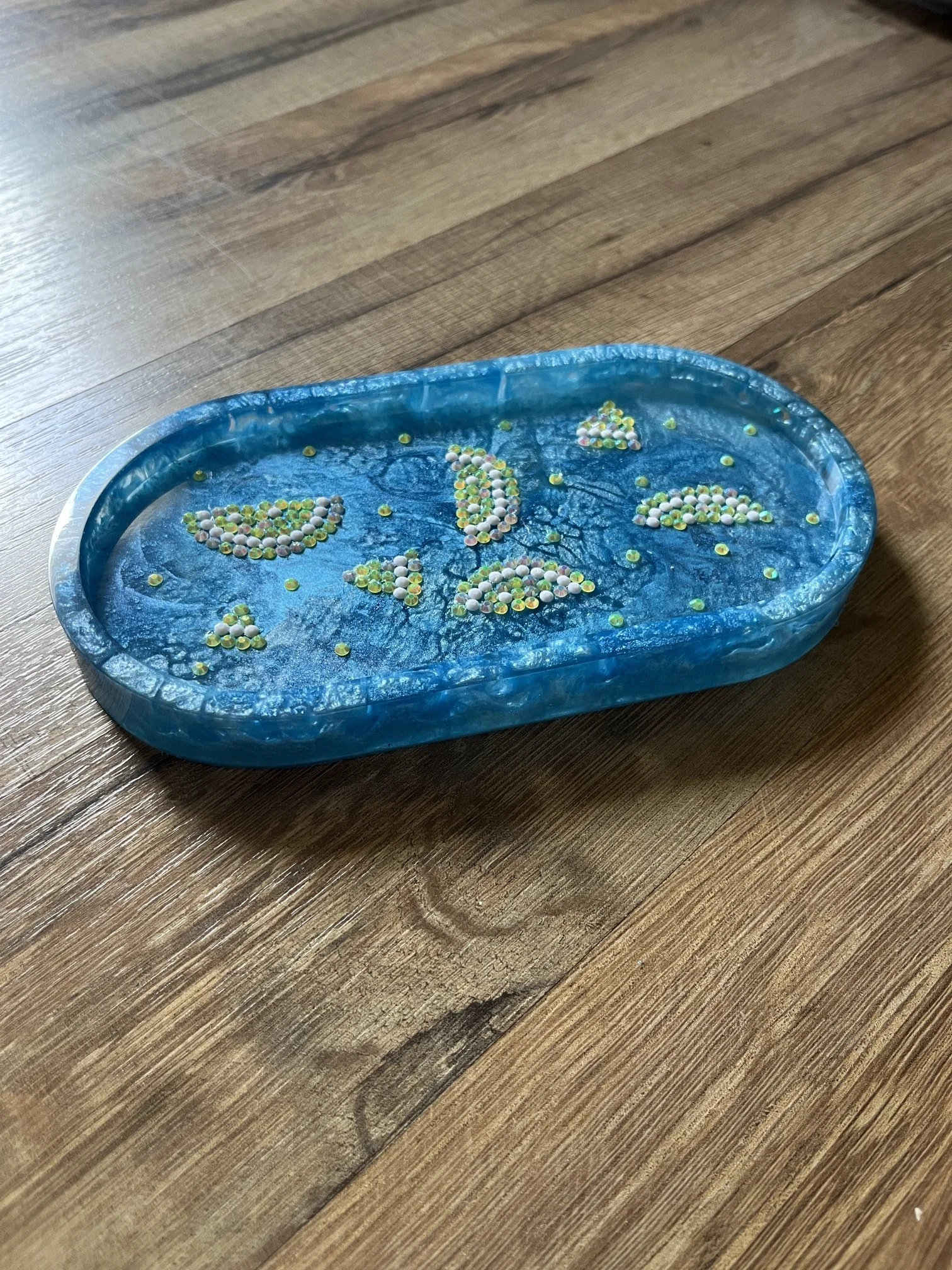 BLUE LEMONADE JEWELRY DISH