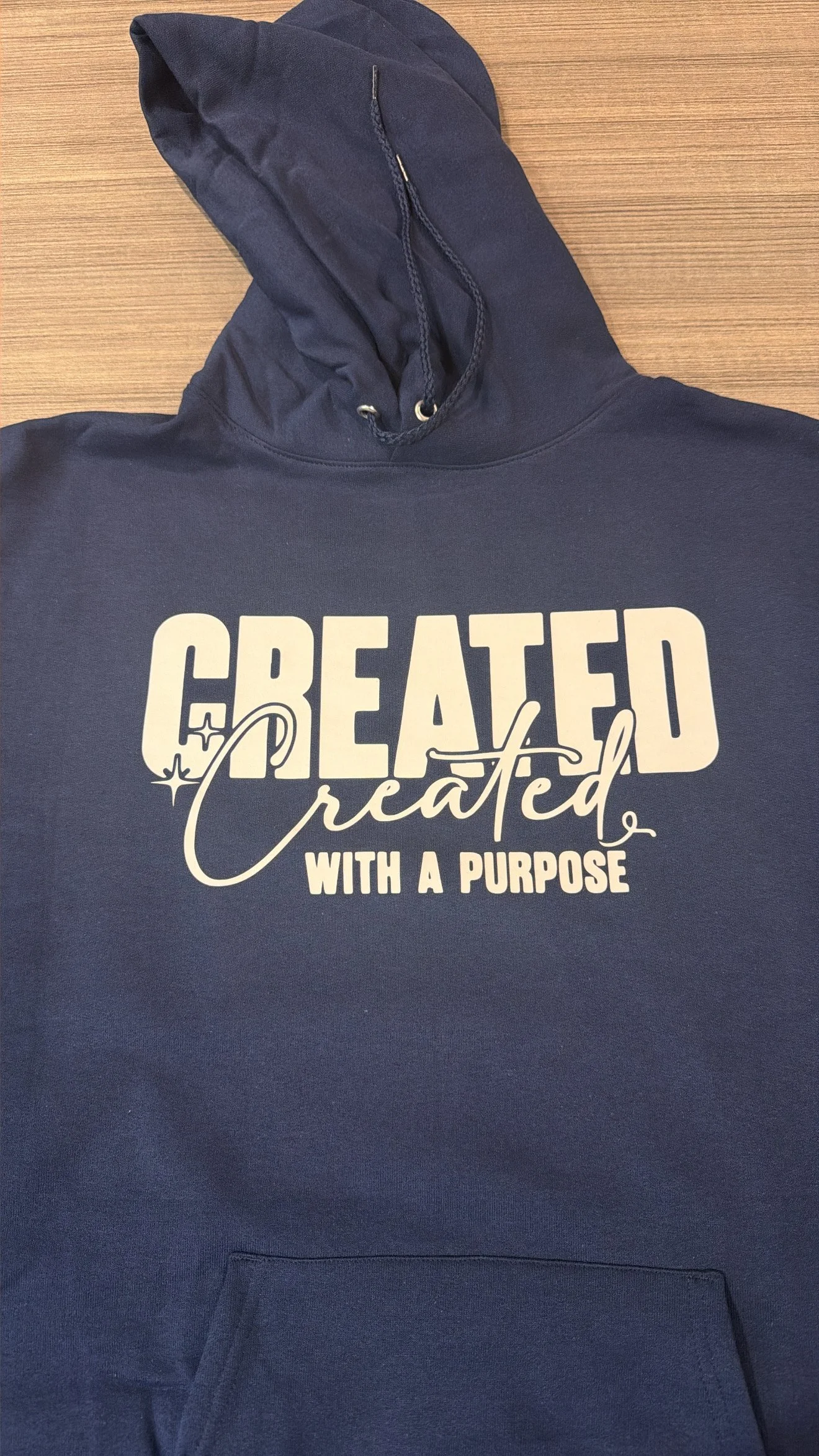 CREATED WITH A PURPOSE HOODIE