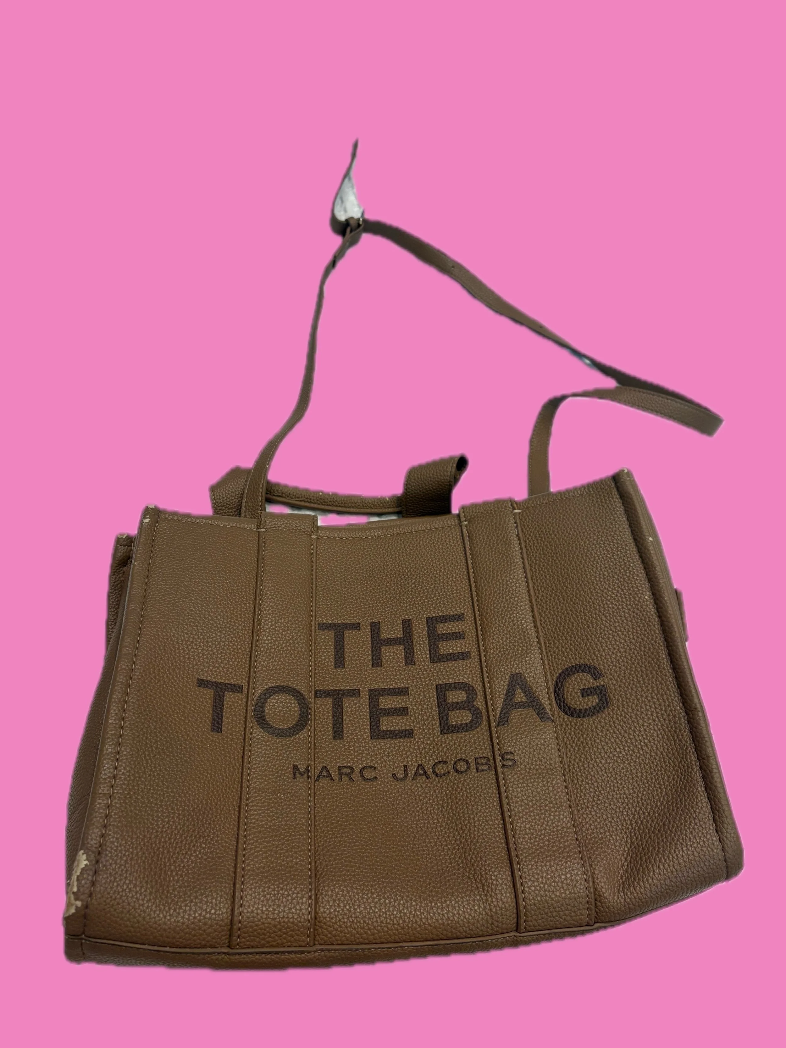 LEATHER-STYLE TOTE