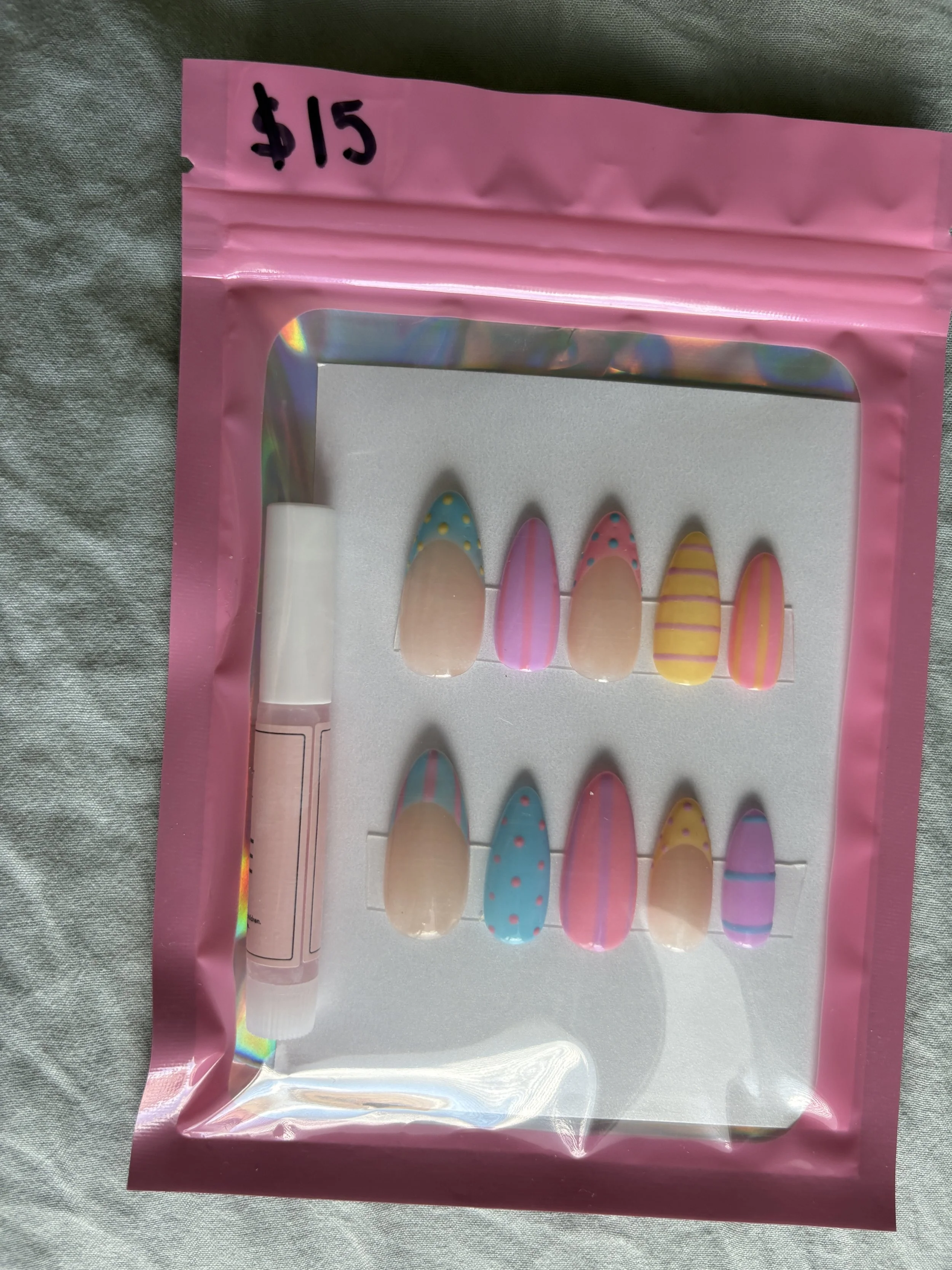PASTEL NAIL SET