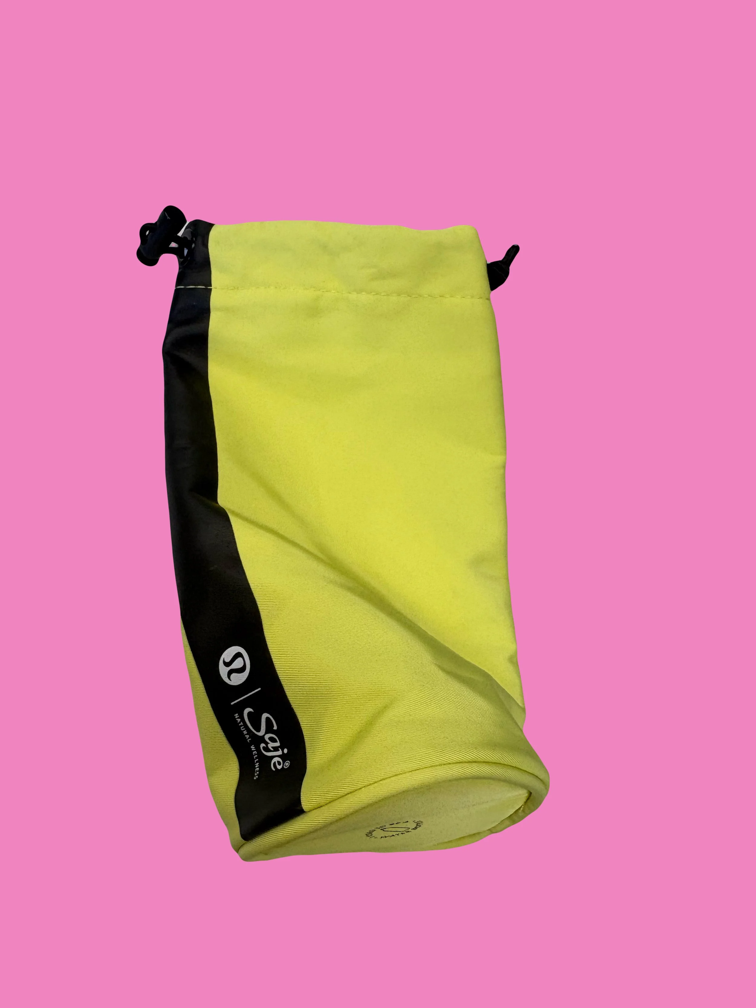 LULU LEMON WATER BOTTLE KOOZIE