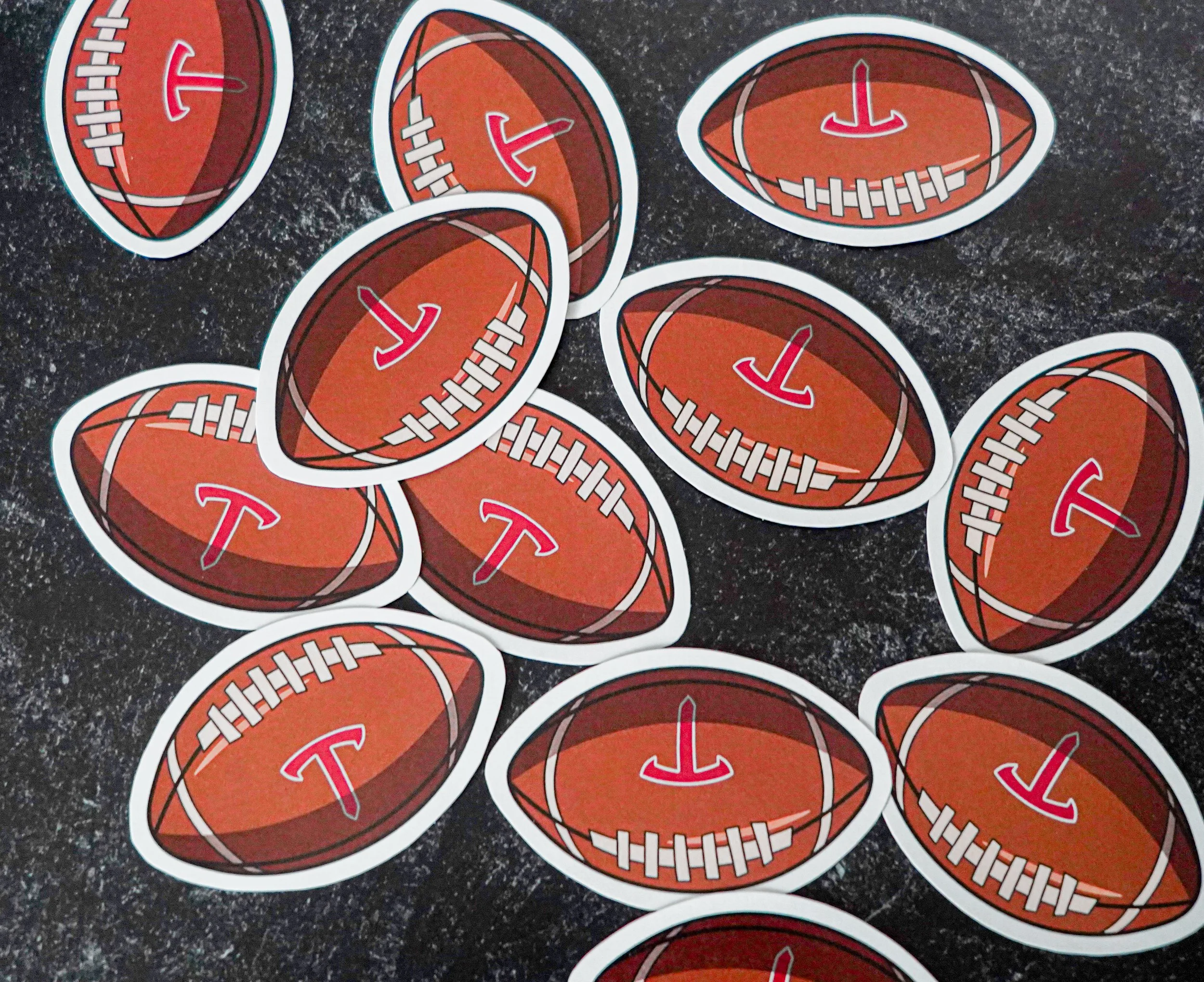 Troy Football Sticker