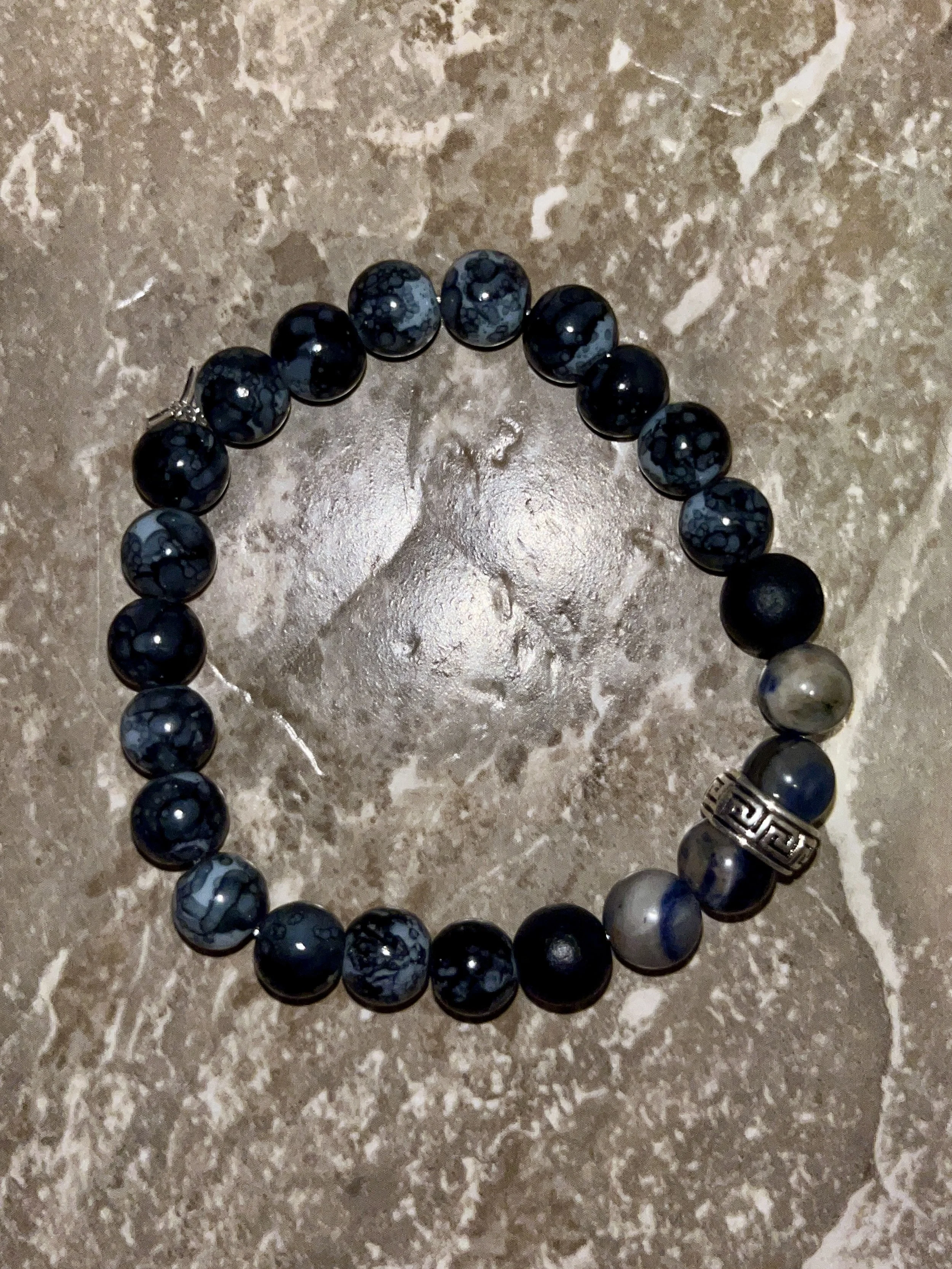 black marble bracelet (blue sodalite).jpg