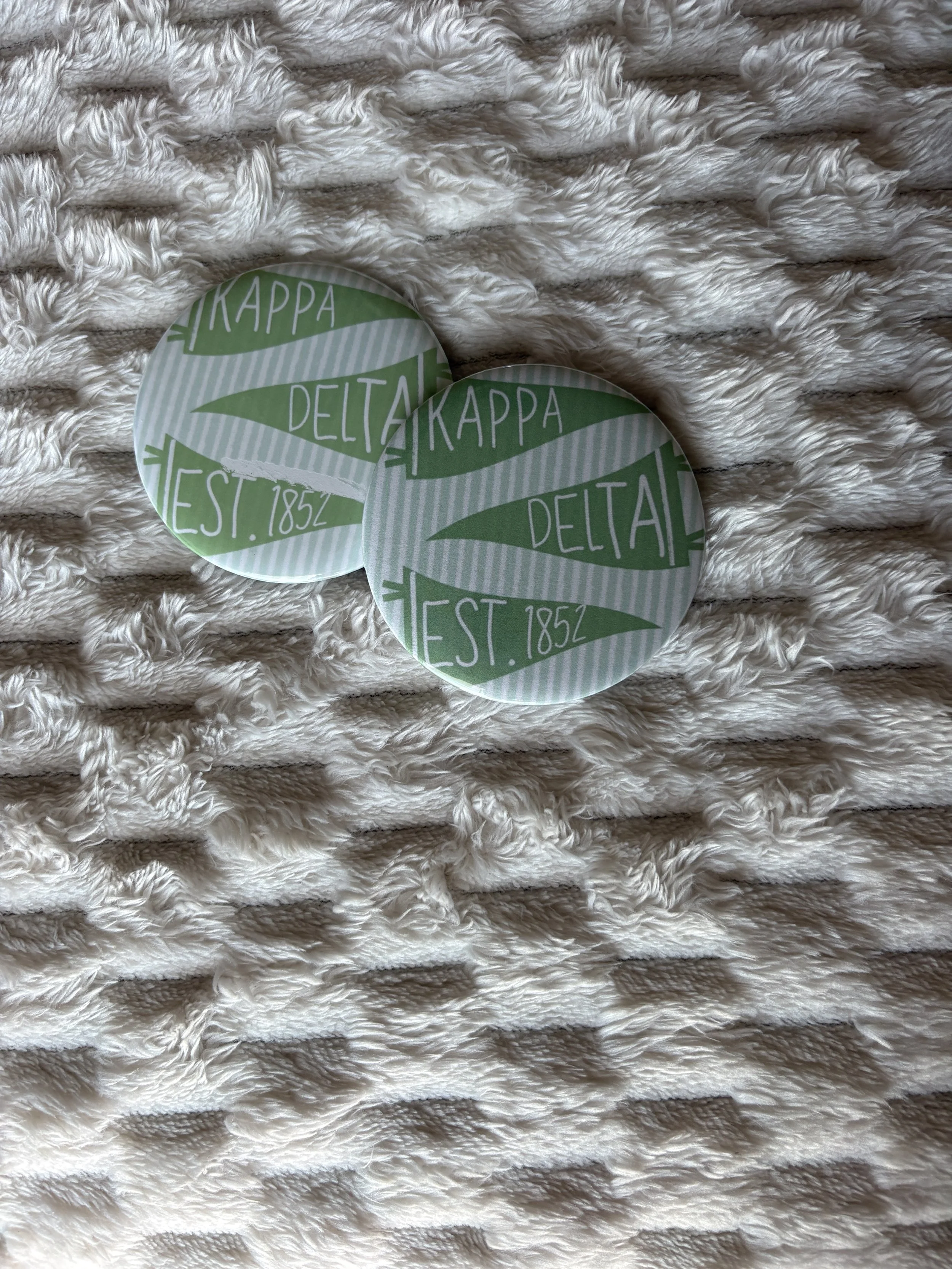 KAPPA DELTA FLAGS BUTTON