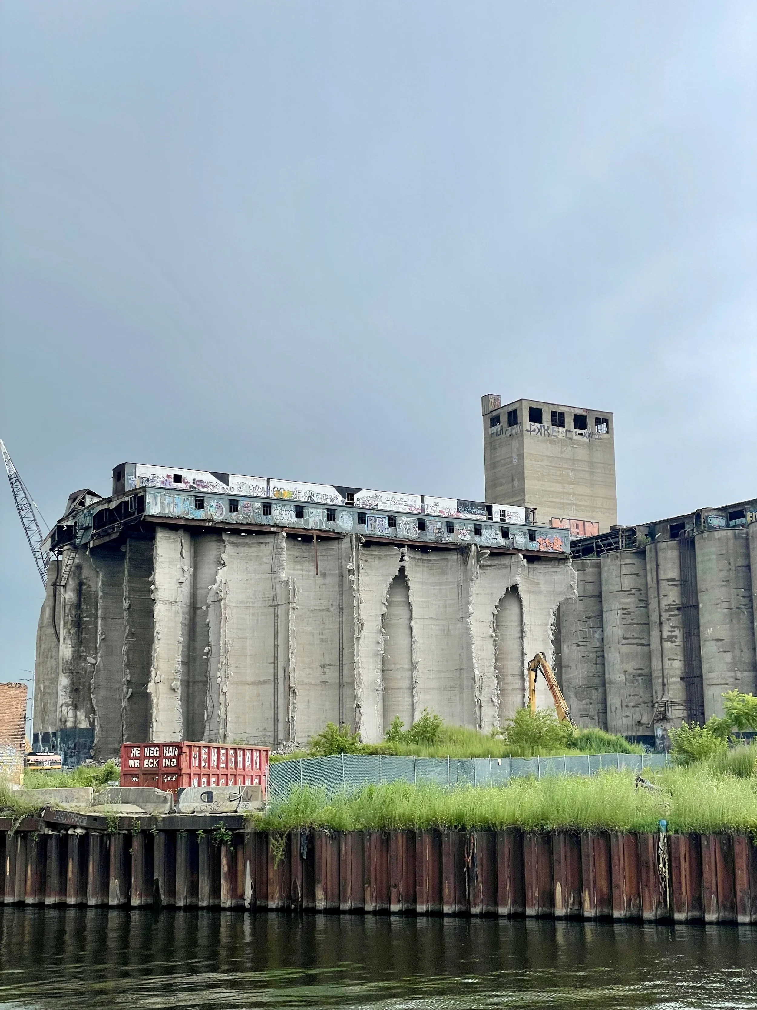 July 25: Center Silos Worked from All Sides