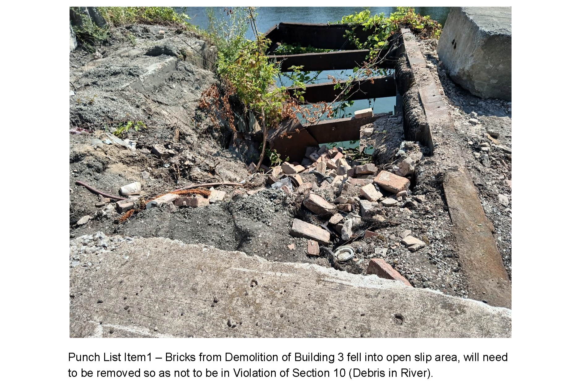 Aug 11: US Army Corps of Engineers Site Visit