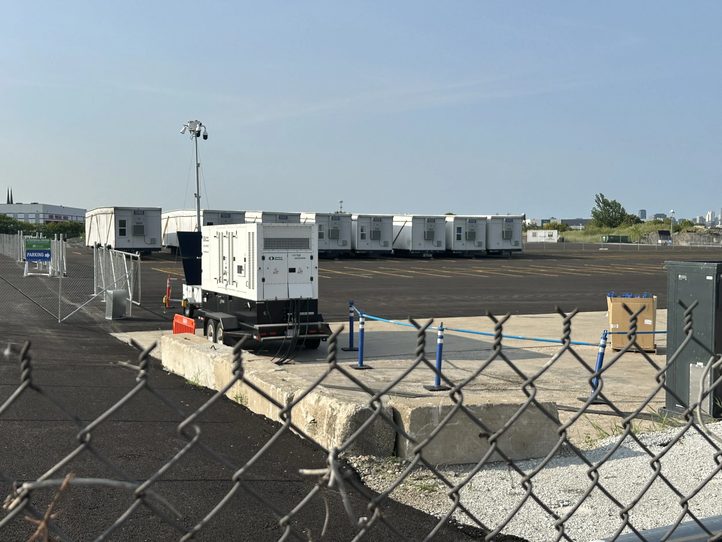 July 23: More Trailers + Generator Onsite