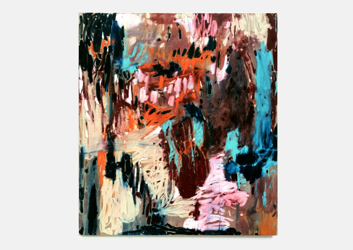 CRIMSON PEAK (2026). 185 X 160. Oil, oil stick on linen