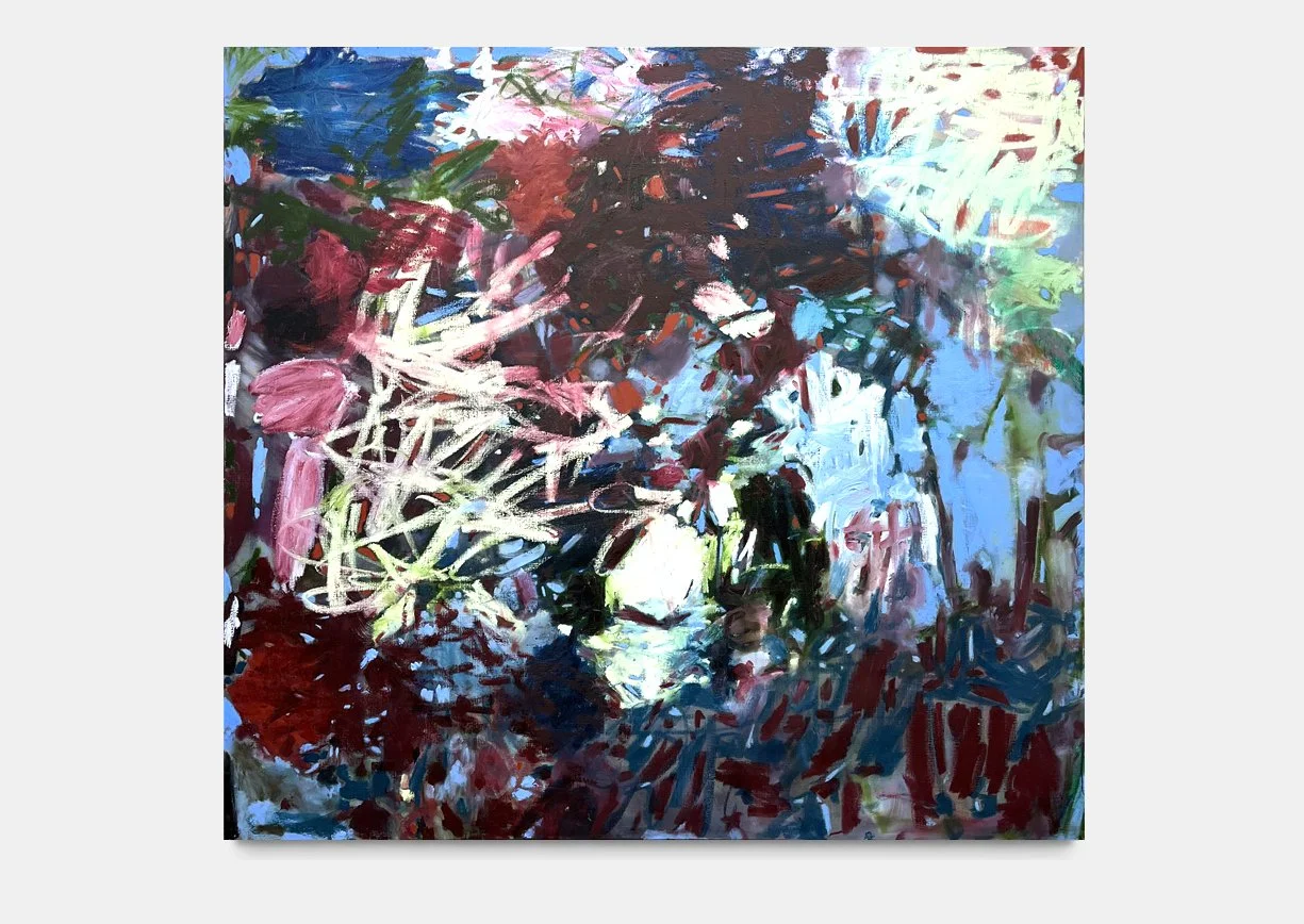 PRIVATE DECAY (2026). 160 x 180. Oil, oil stick on linen