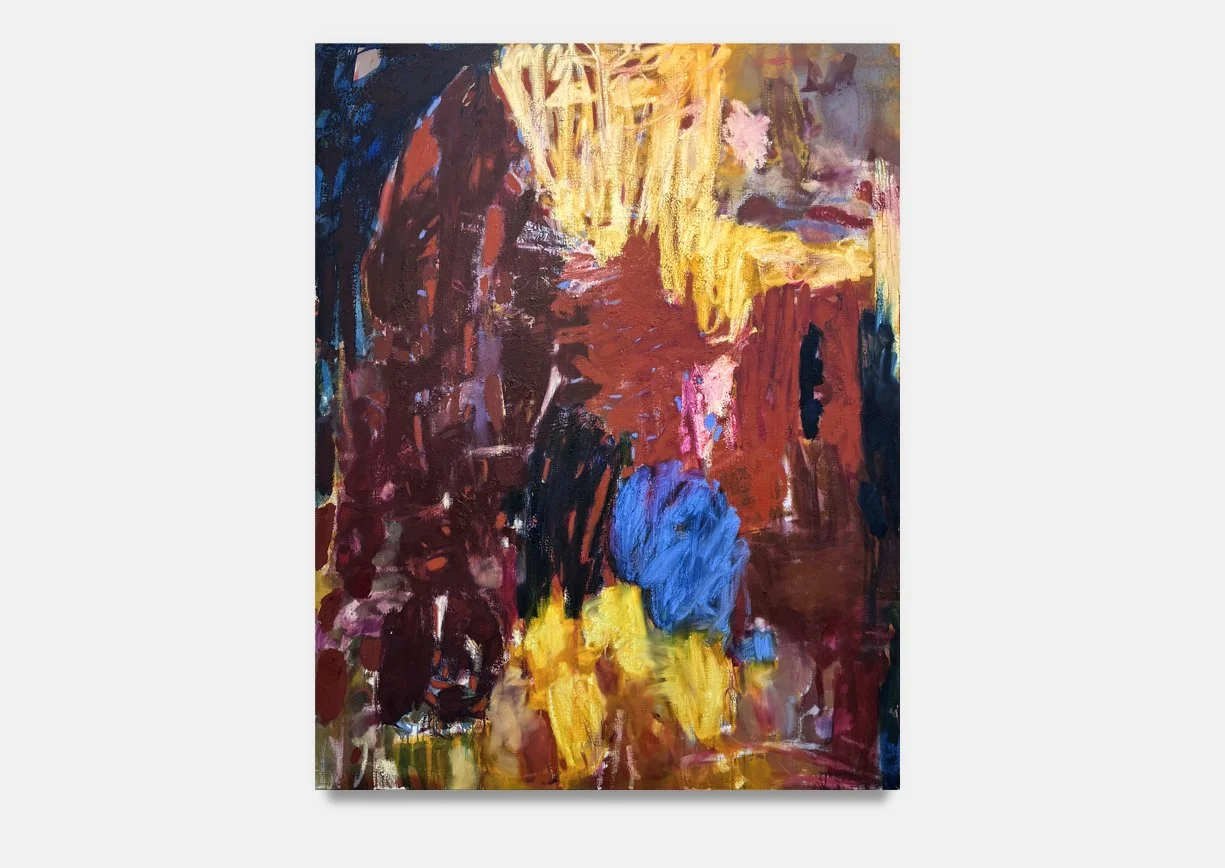 QUARRY (2026). 150 x 120. Oil, oil stick on linen