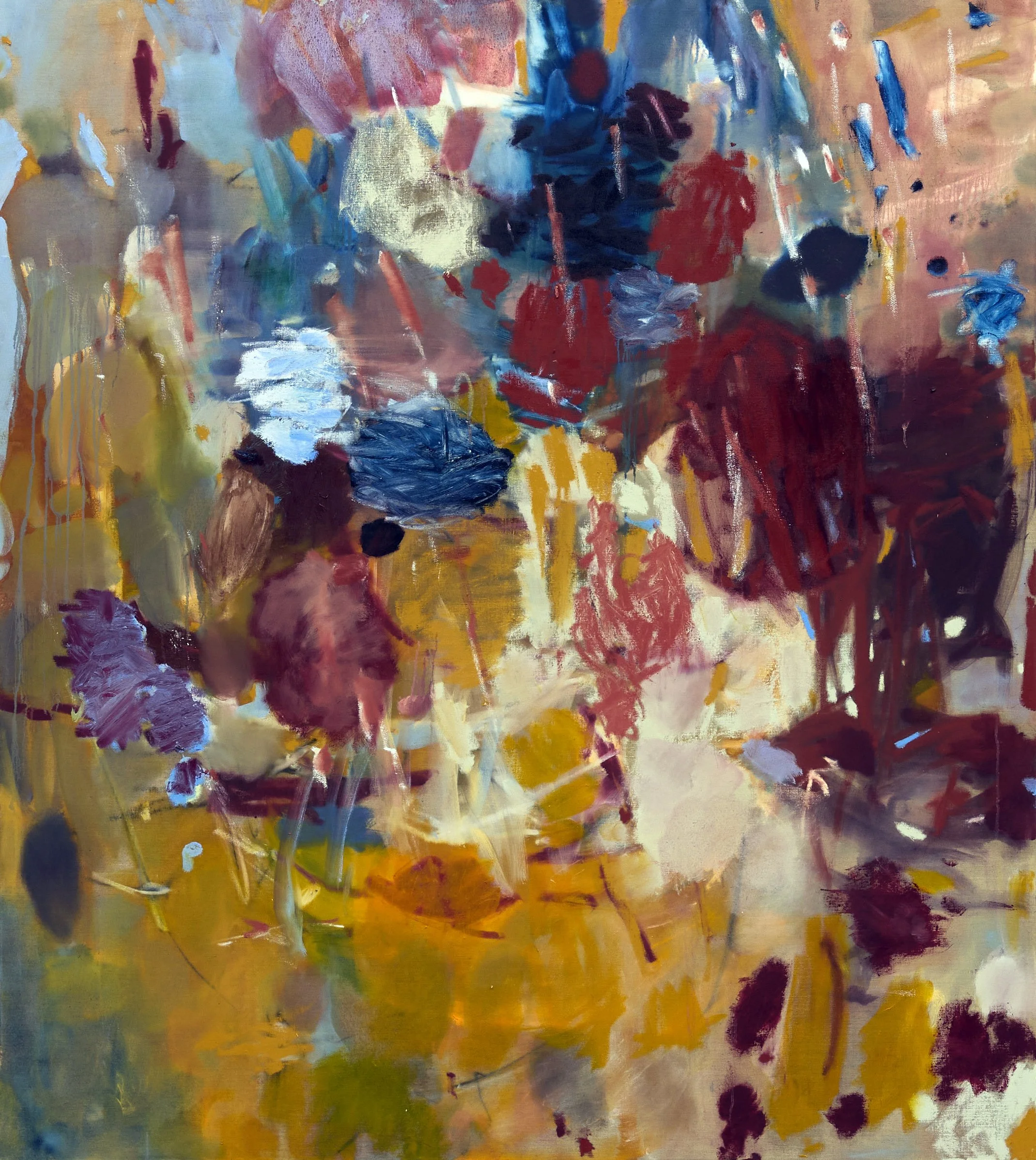 MUTATION (2025). 180 x 165. Oil, oil stick.