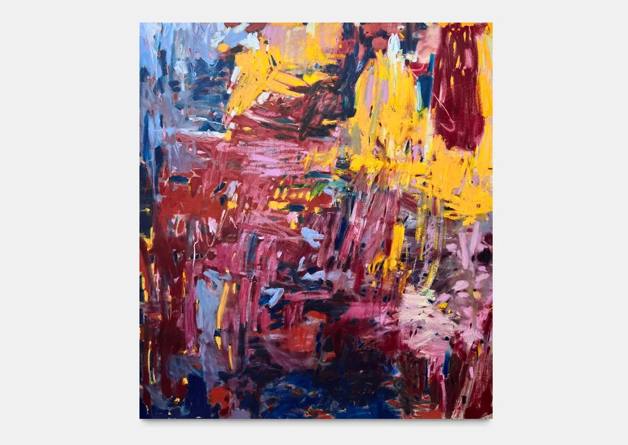 FUGITIVE (2026). 180 x 160. Oil, oil stick on linen