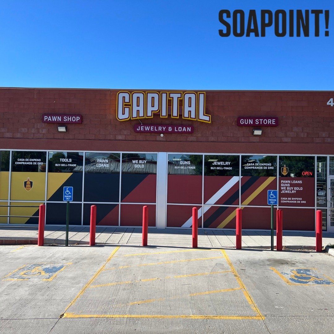 Looking for bold, eye-catching signage to elevate your business? Our high-quality signs and graphics turn heads and make an impact. Let&rsquo;s create something memorable for your business! 👏

#Soapoint #BrandingAgency #PrintAgency #Branding #Signag