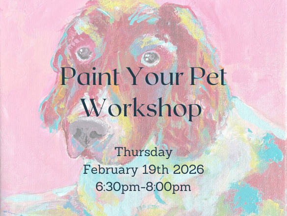 Paint Your Pet Workshop
