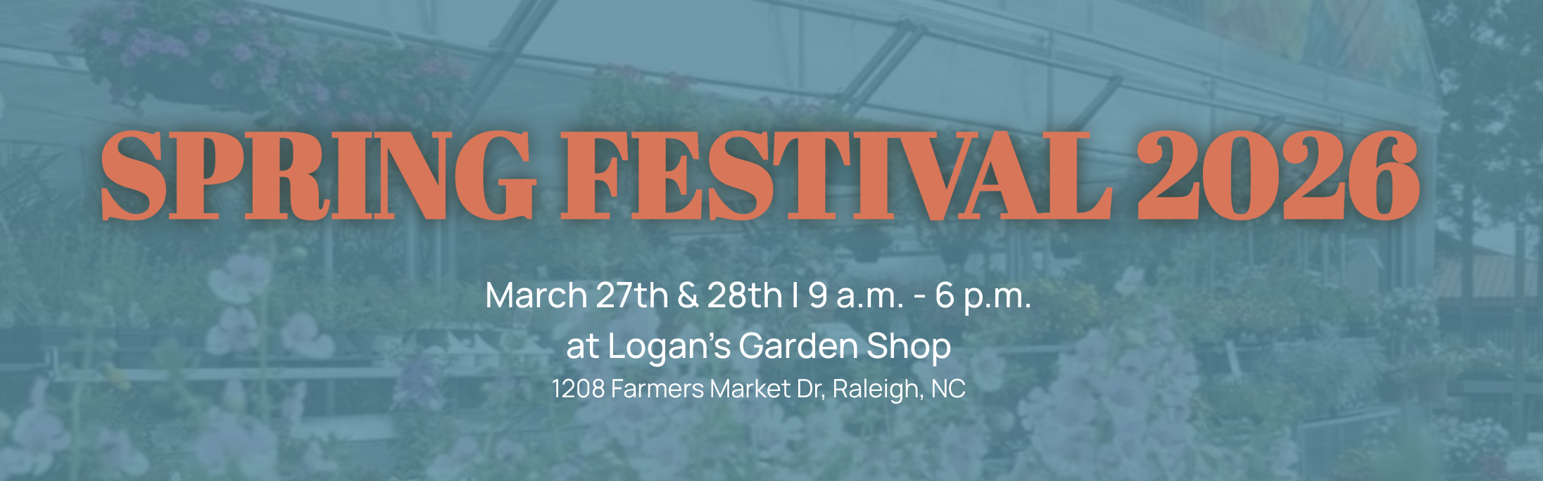 Logan’s Garden Shop Spring Festival