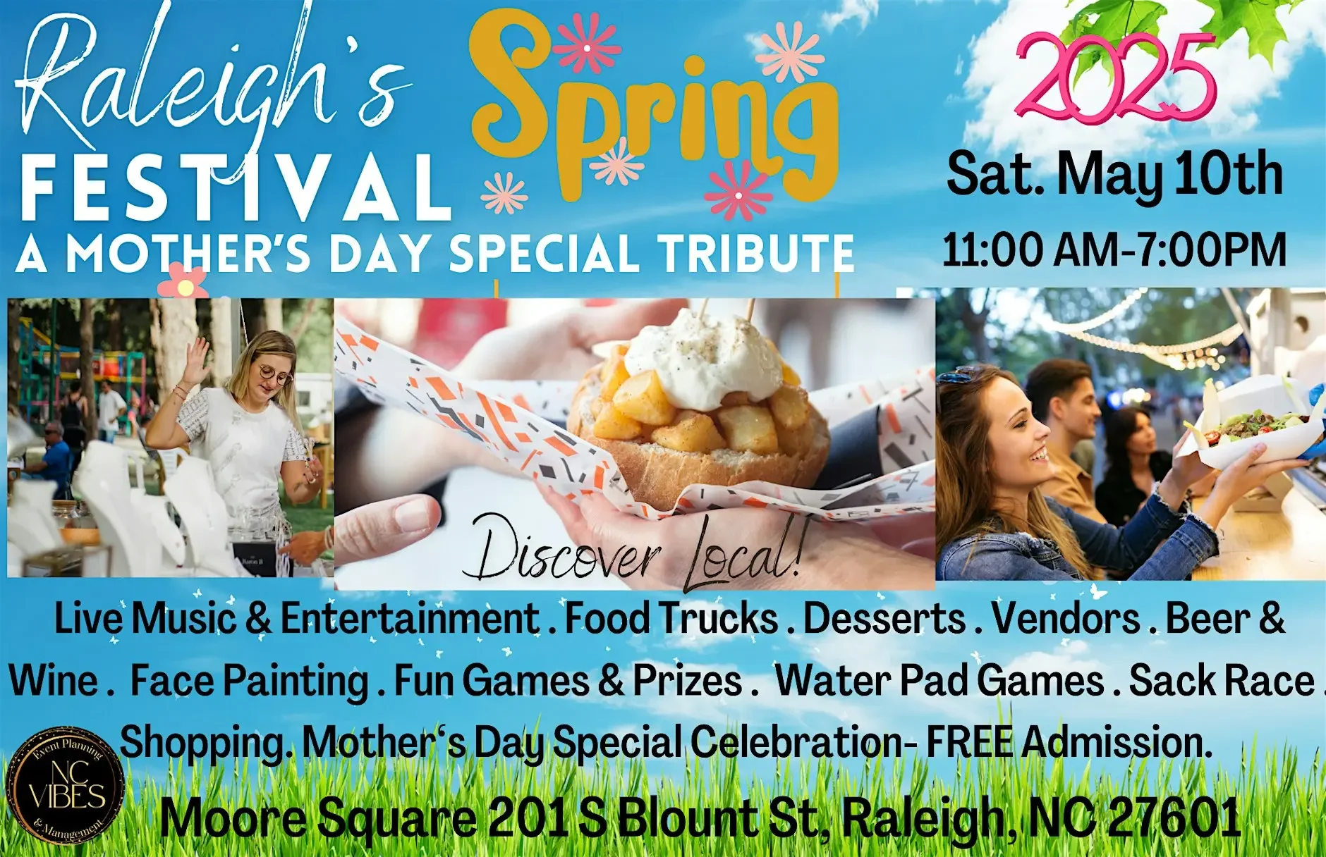 Raleigh’s Spring Mother’s Day Festival