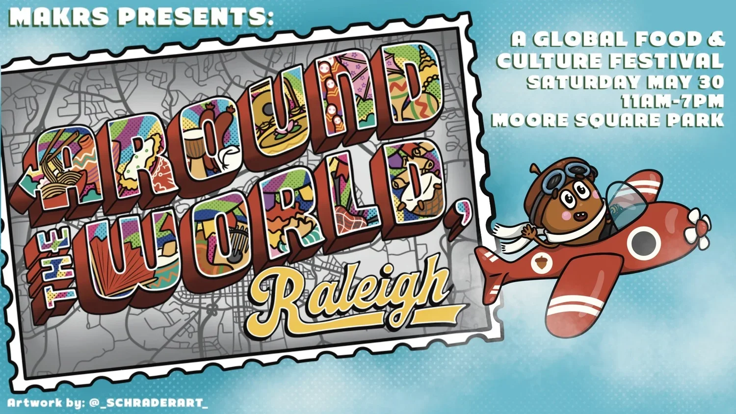 Around The World, Raleigh