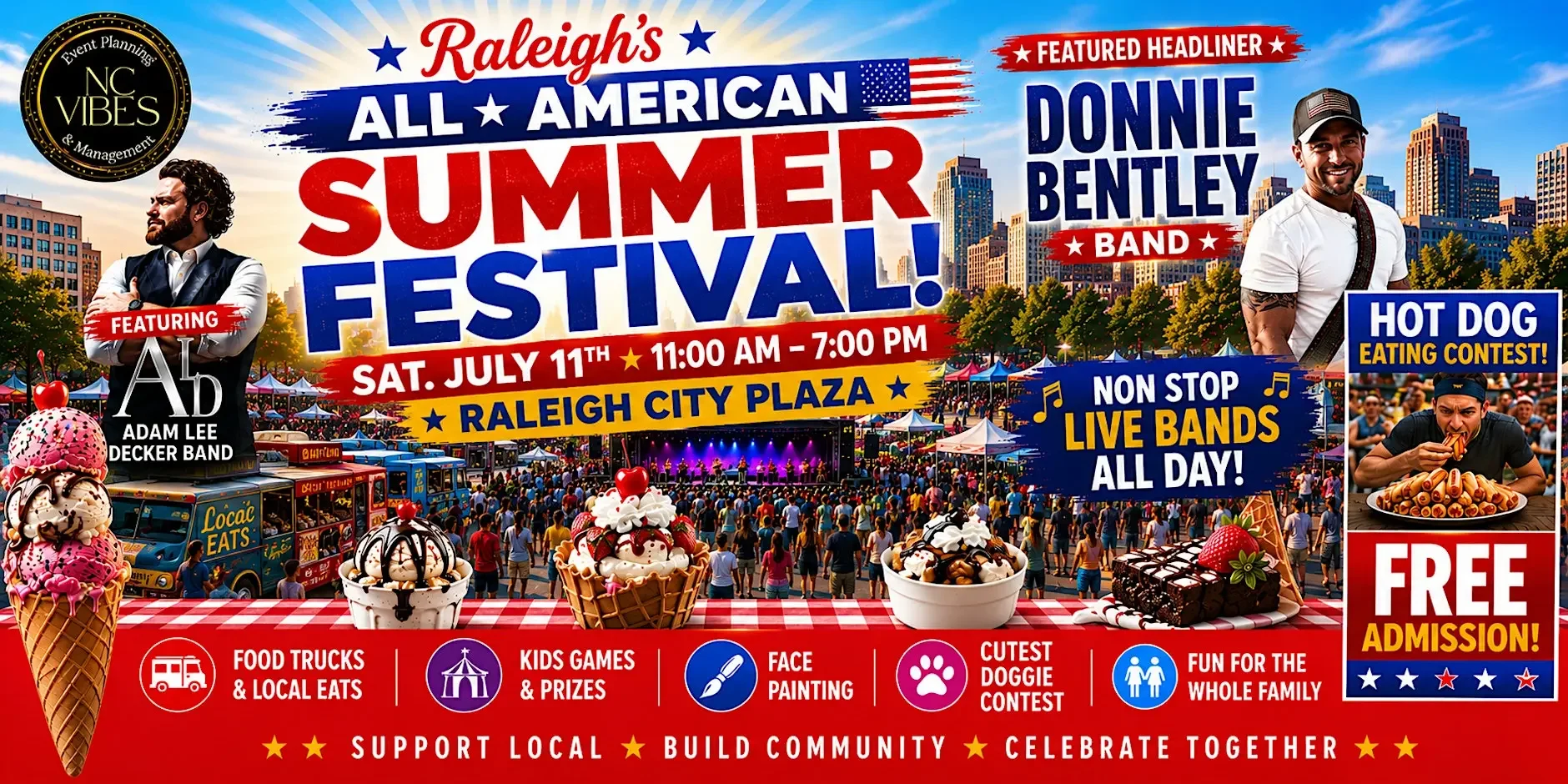 Raleigh’s All American Summer Festival