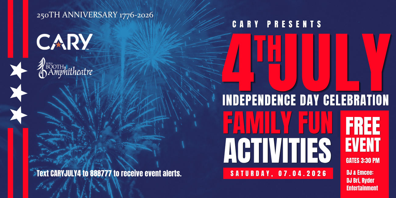 Cary Presents: Independence Day Celebration