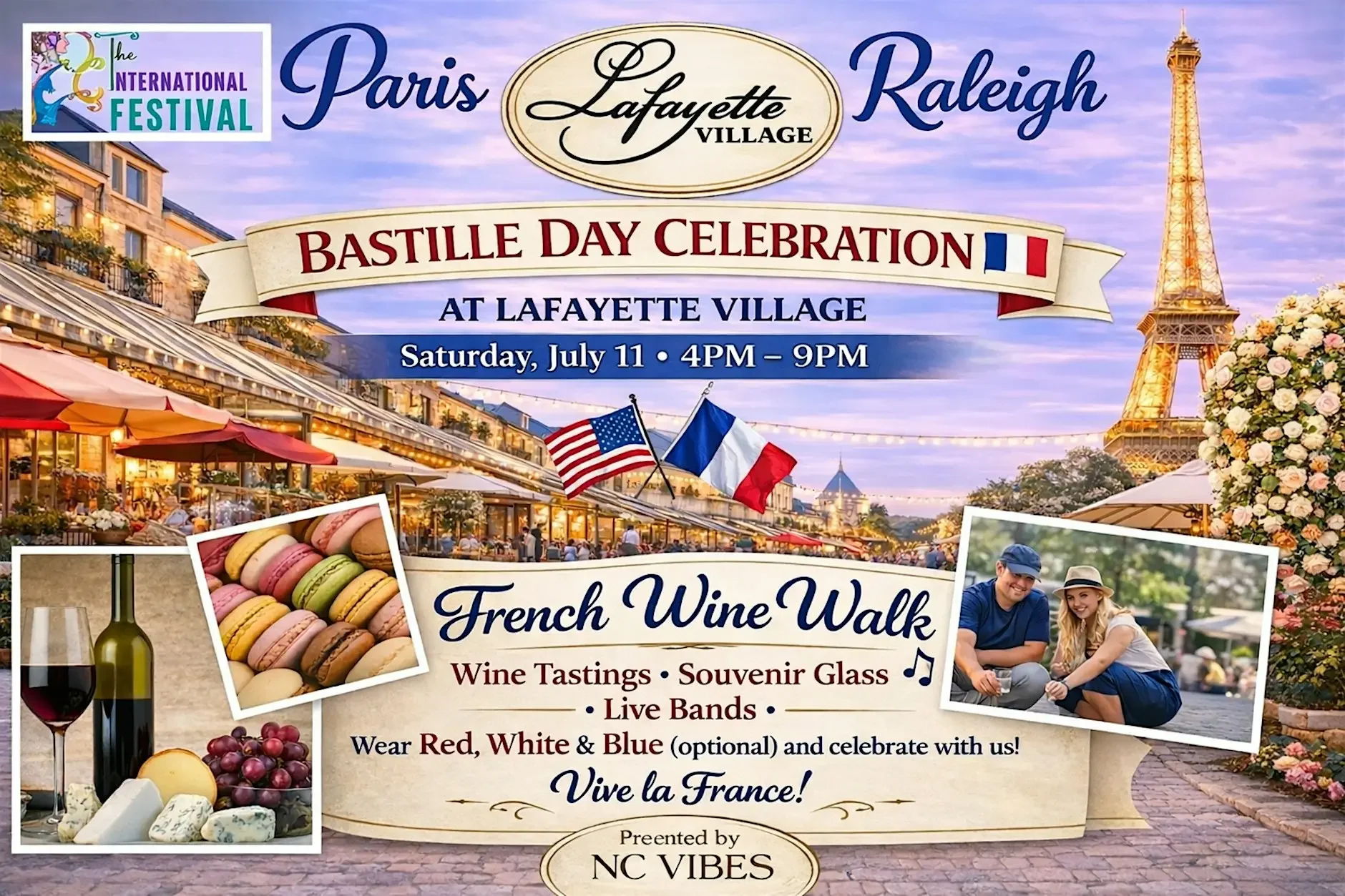 Paris in Raleigh - Bastille Day Celebration