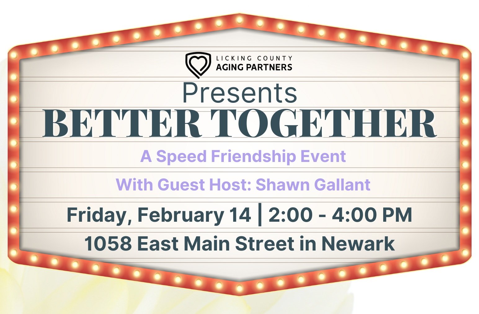 Better Together a Speed Friendship Event