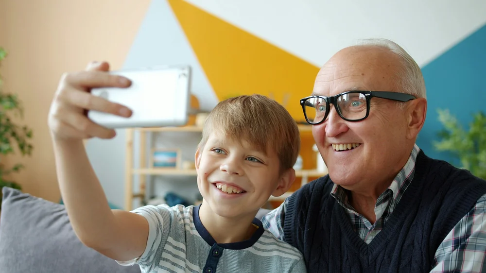 Eyeglasses representing vision services and support