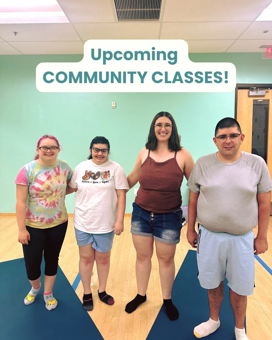 🌟 Your next community connection is here! 

Our adaptive yoga classes are filled with connection, laughter, and moments that remind us why community matters so much. 💛

Whether you&rsquo;re looking to build strength, find calm, or simply be part of
