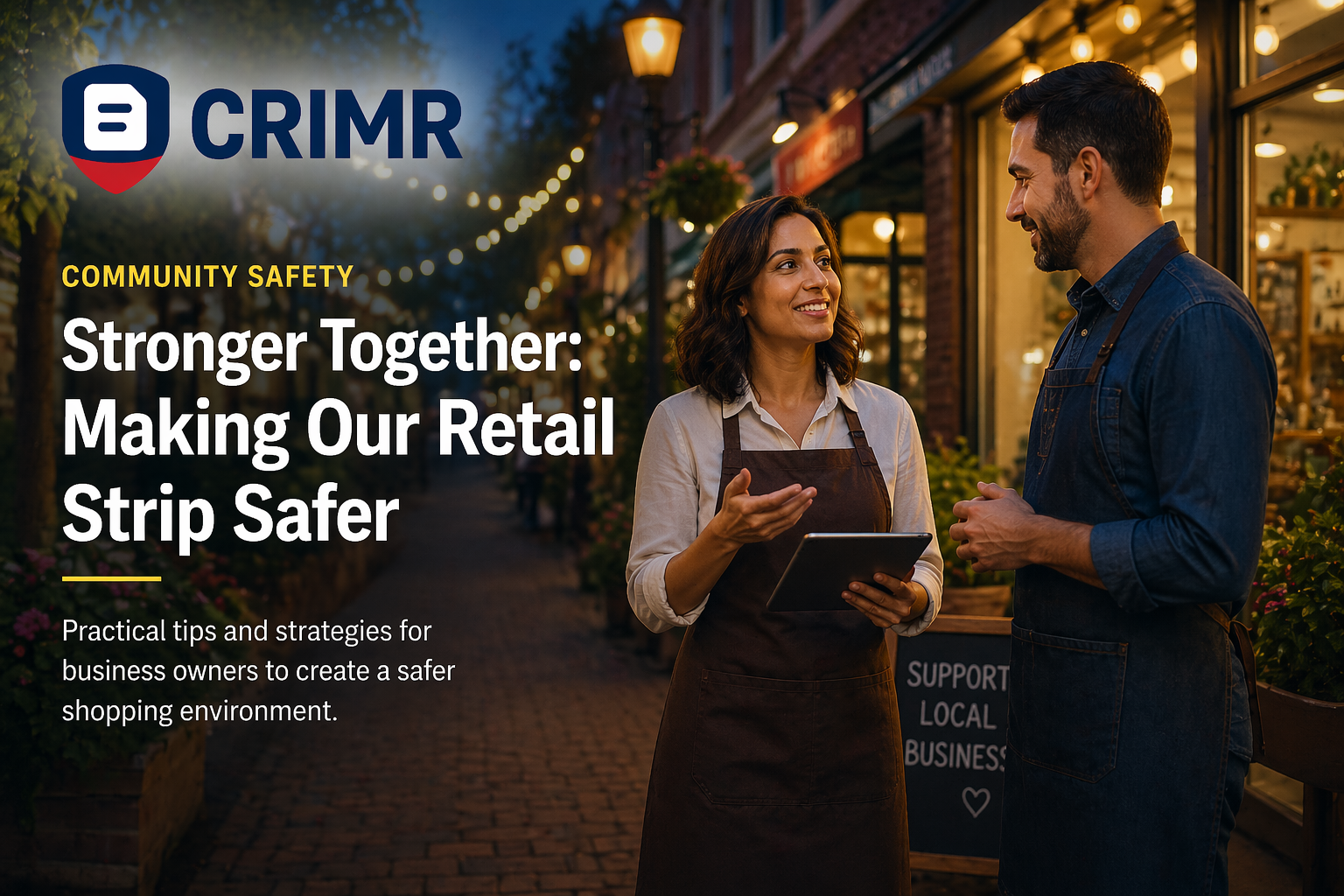 How Neighboring Shops Can Collaborate to Make Your Retail Strip Safer