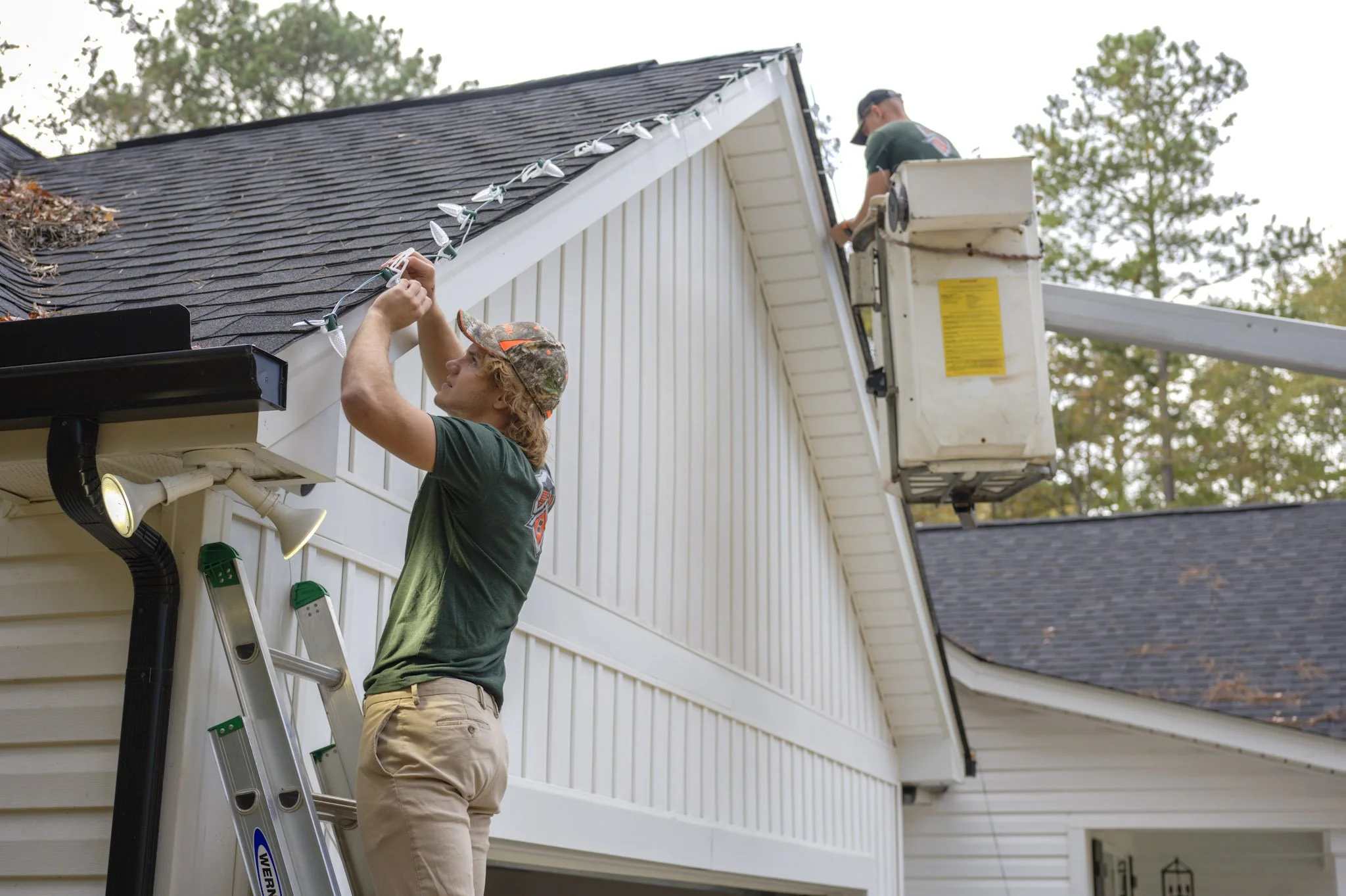 Holiday Light Installation