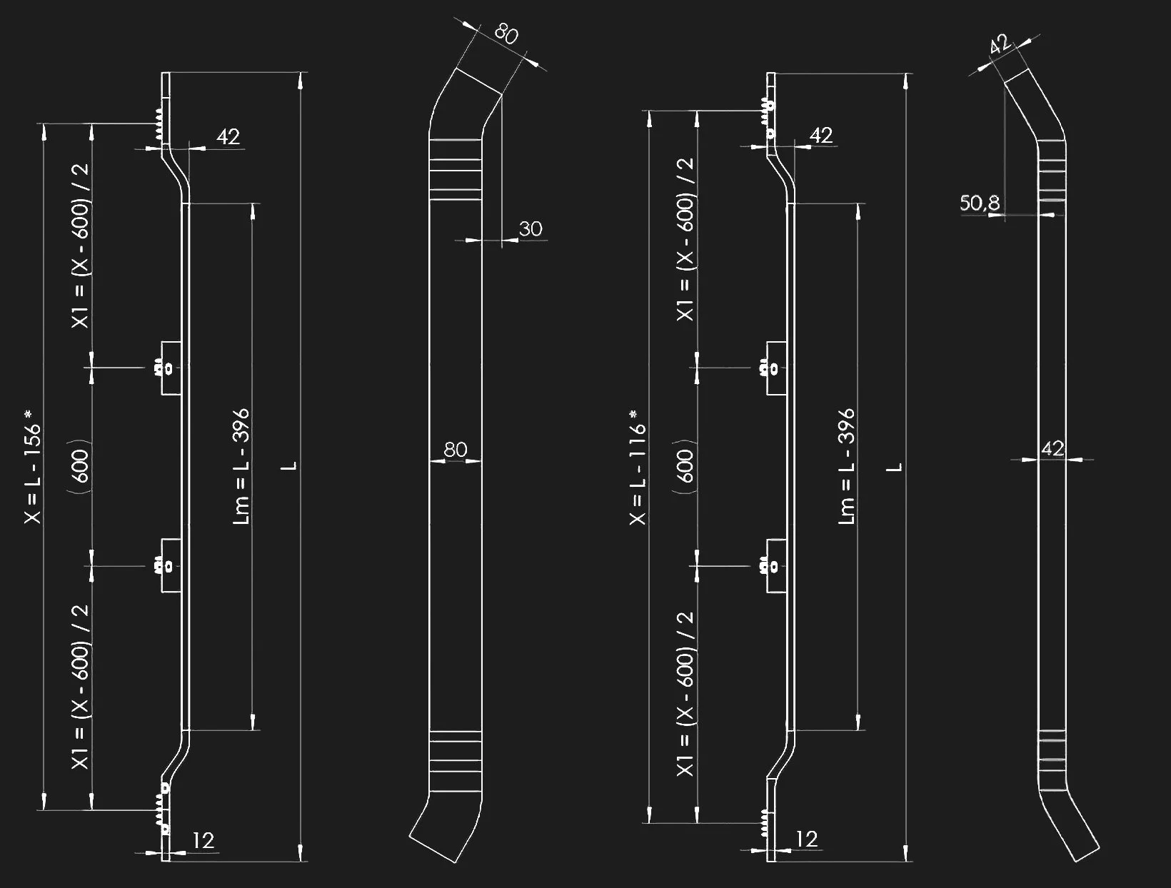 MPS31 T5 L/P Pull Handle