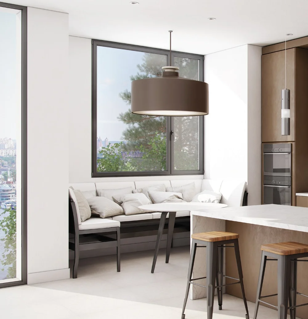 Delran Series 60mm Frame Window System - Industrial and Hidden Sash