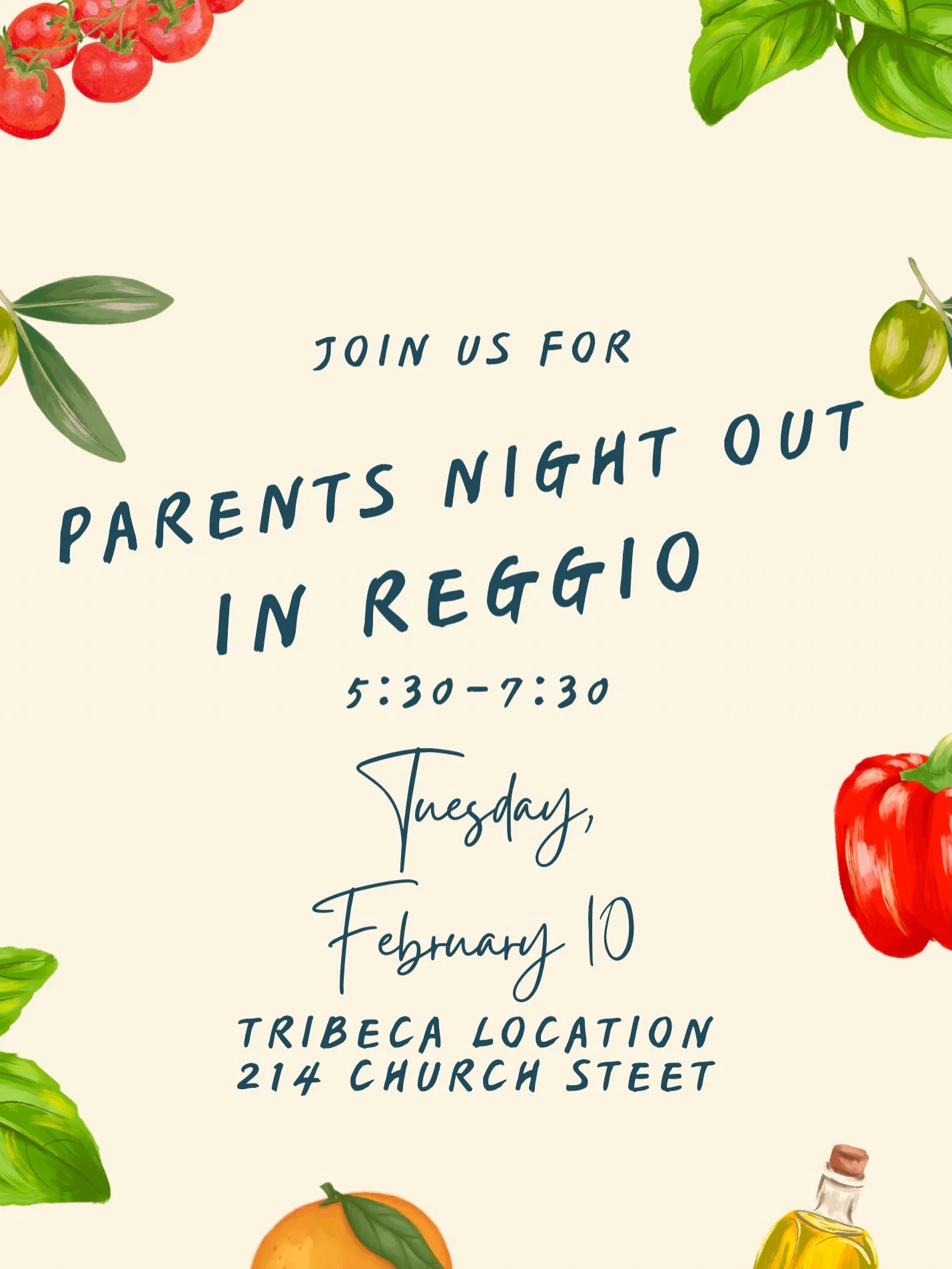 What to Expect: 
- A deeper look into the Reggio Emilia philosophy and how it lives in our classrooms
- Explore our children&rsquo;s Reggio-inspired discoveries through a museum-style exhibition
- Hear from our Reggio consultant, Lorella Lamonaca, wh