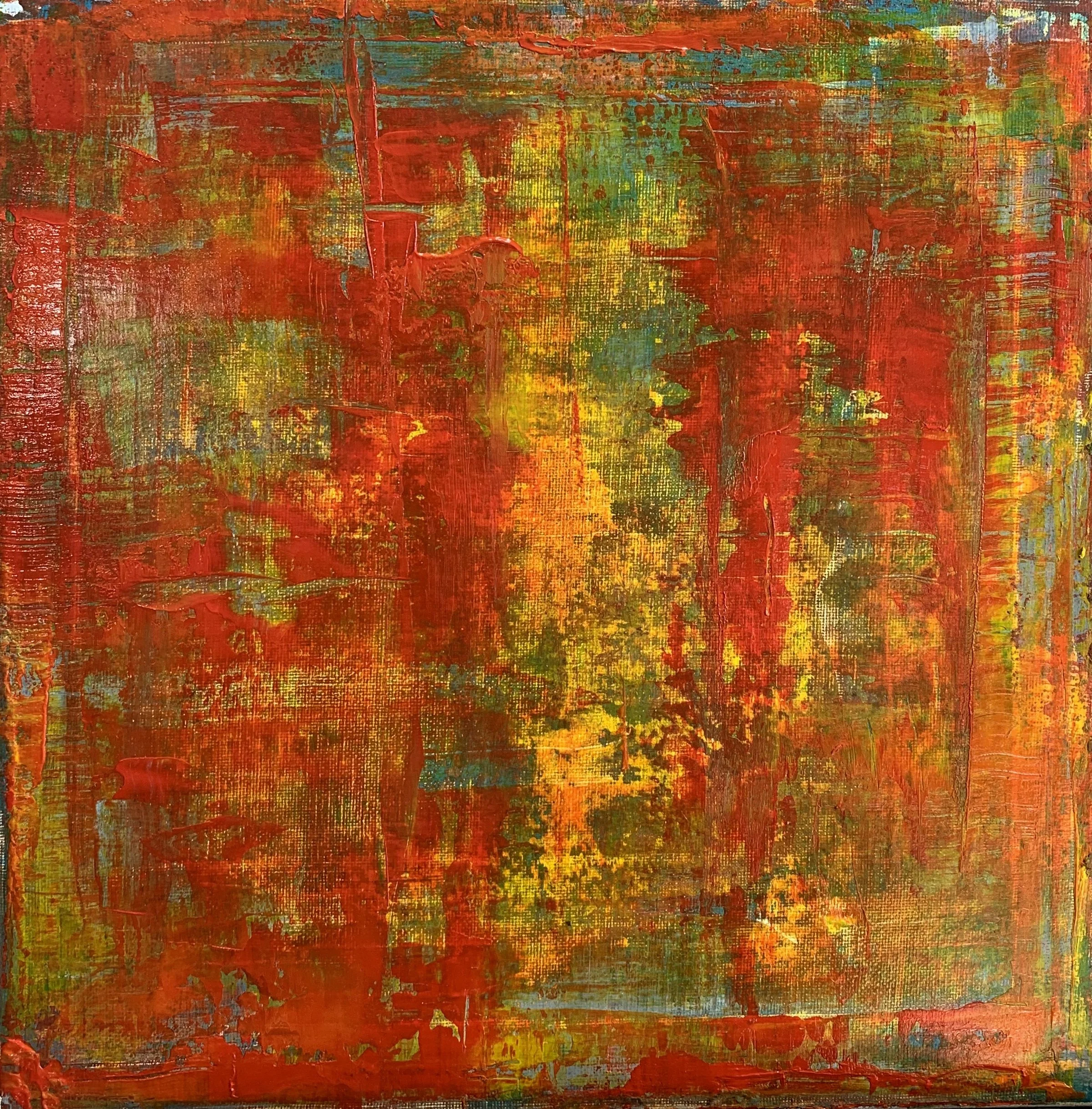 "Miller" 2018 12" x 12" Acrylic on canvas