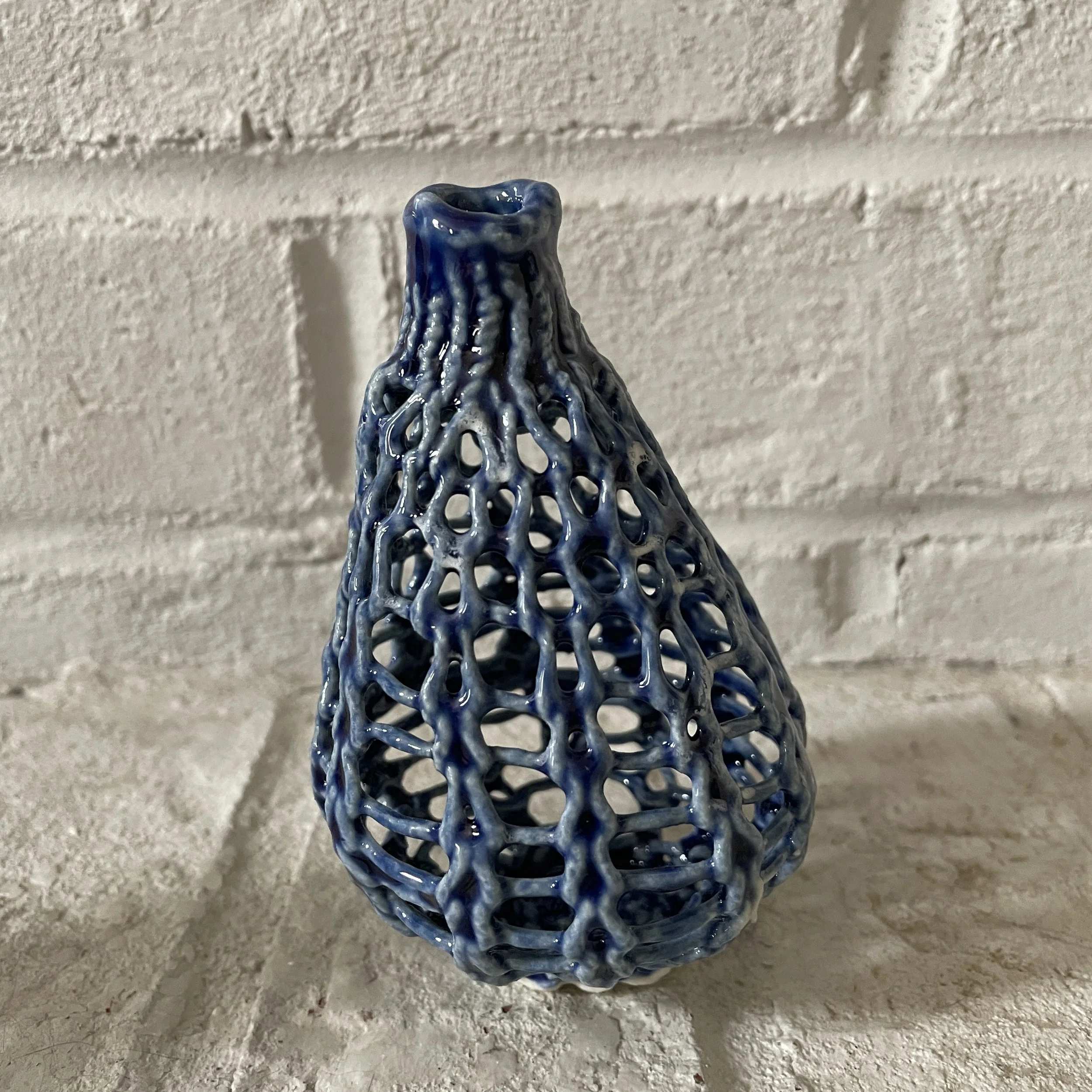 Knitted Porcelain 73 ~vase~