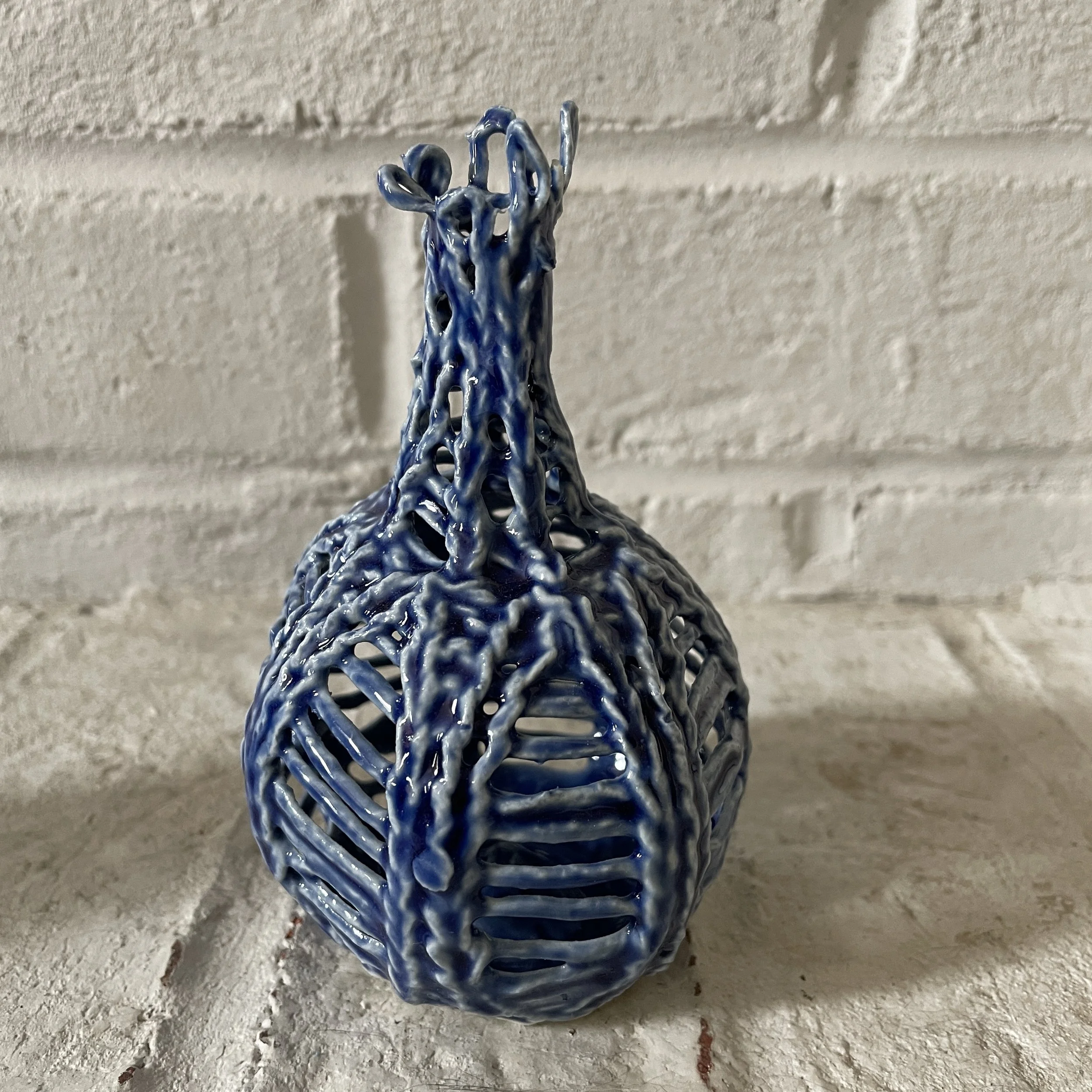 Knitted Porcelain 72 ~vase~