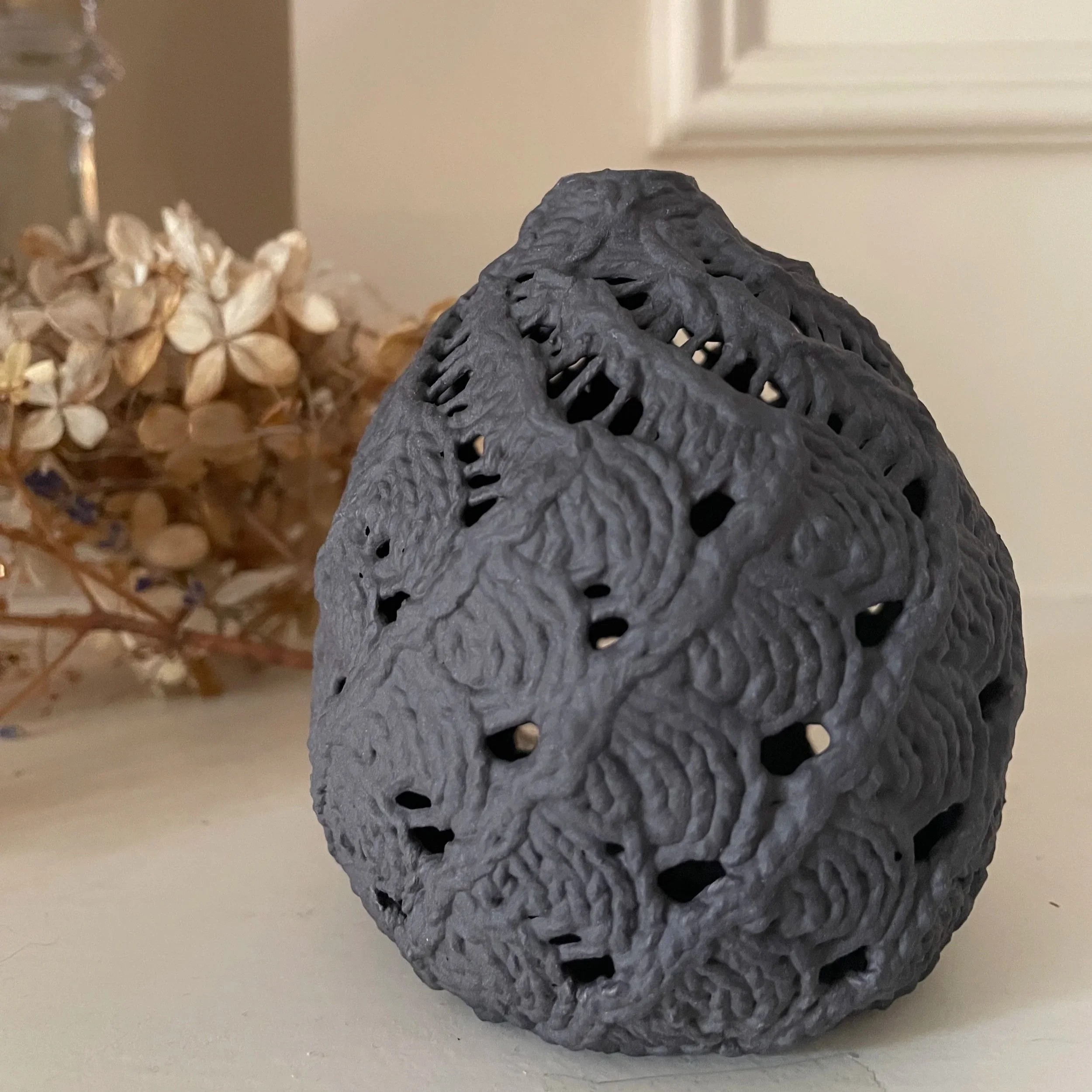 Lace Porcelain 11 ~vase~