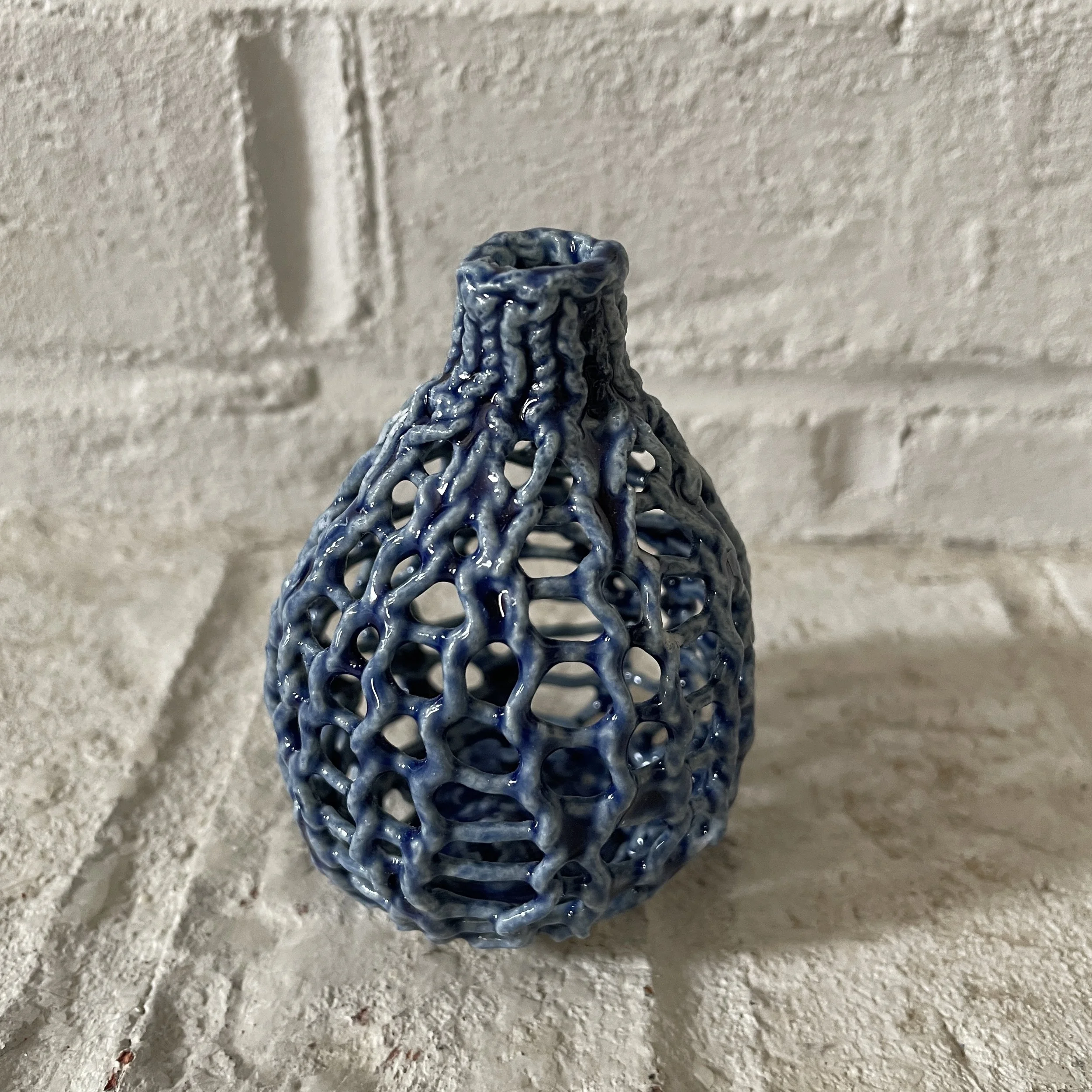 Knitted Porcelain 79 ~vase~