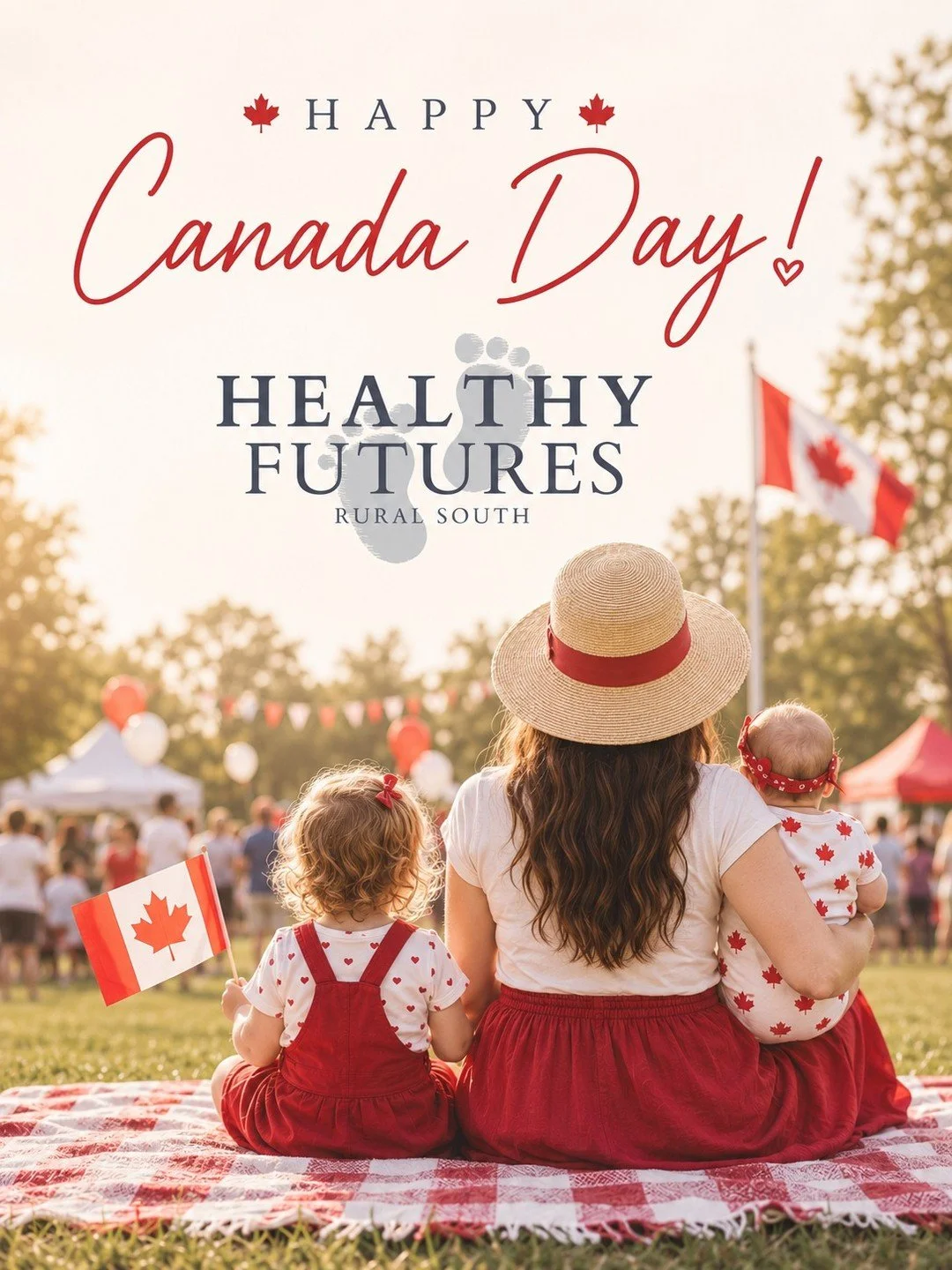 🇨🇦 Happy Canada Day from all of us at Healthy Futures Rural South.

Today we celebrate the strength of our communities, the joy of childhood, and the families who make this country feel like home. ❤️

Whether you're spending the day at a local cele