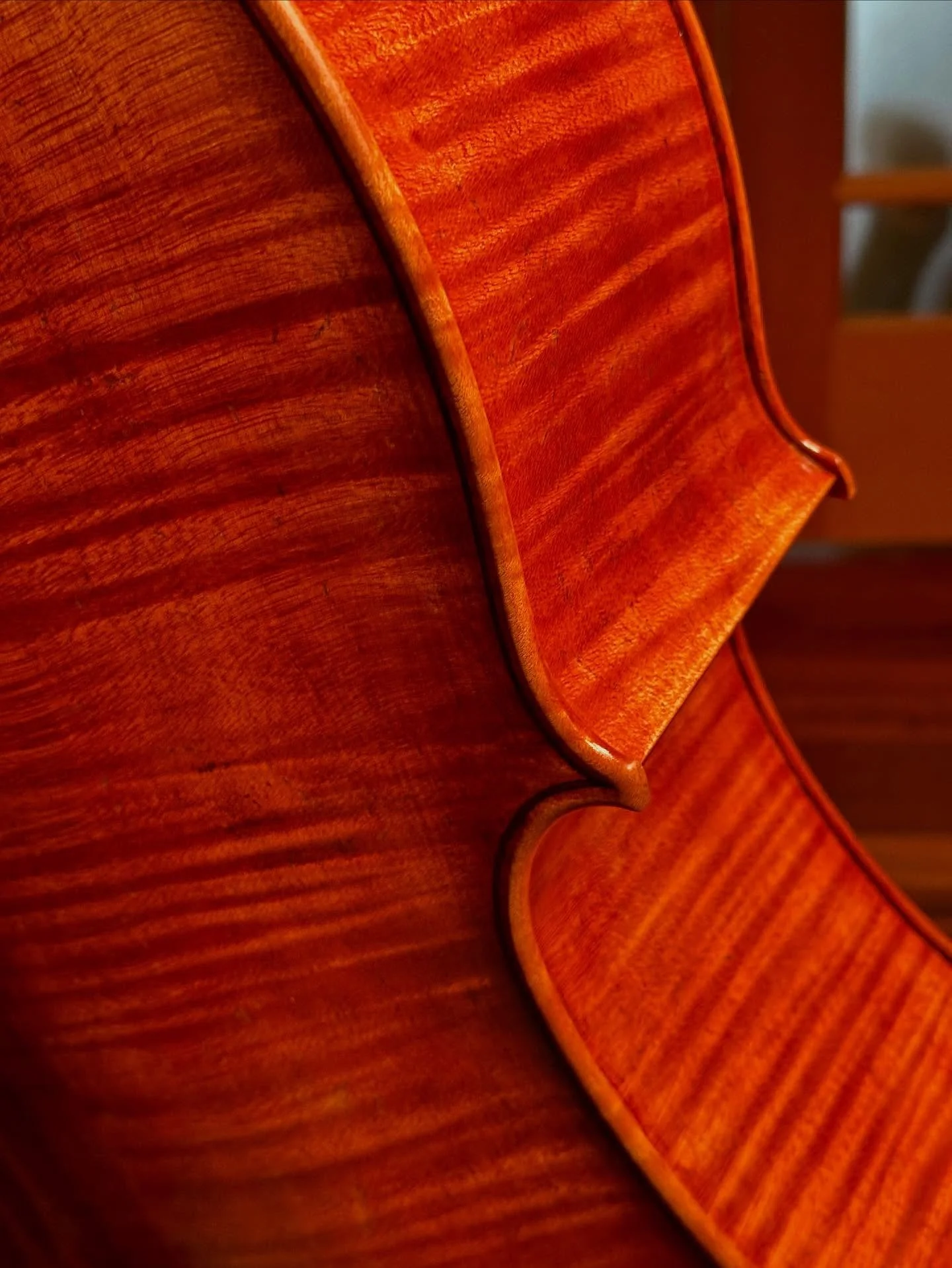 New cello, just strung up