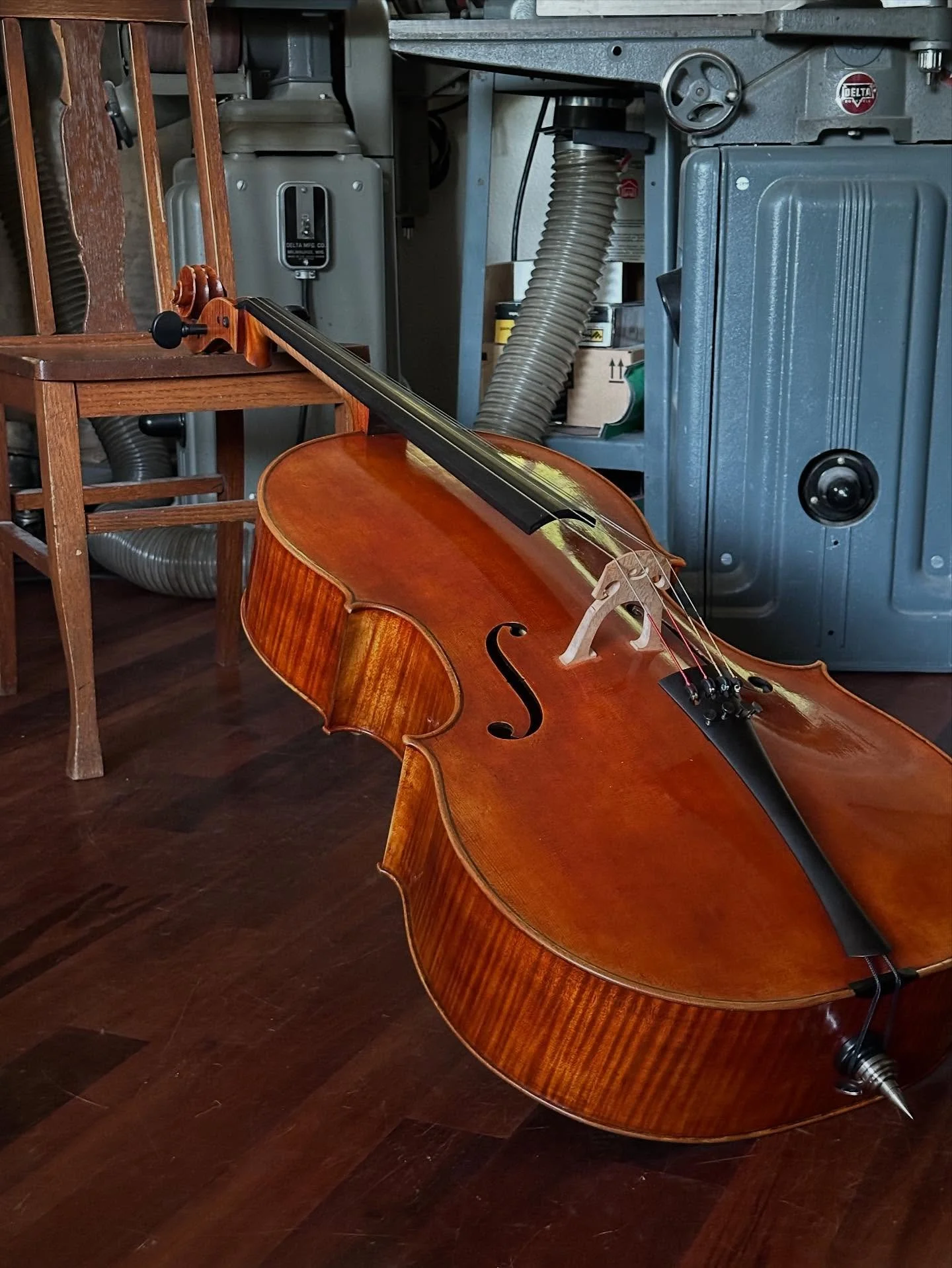Cello in repose