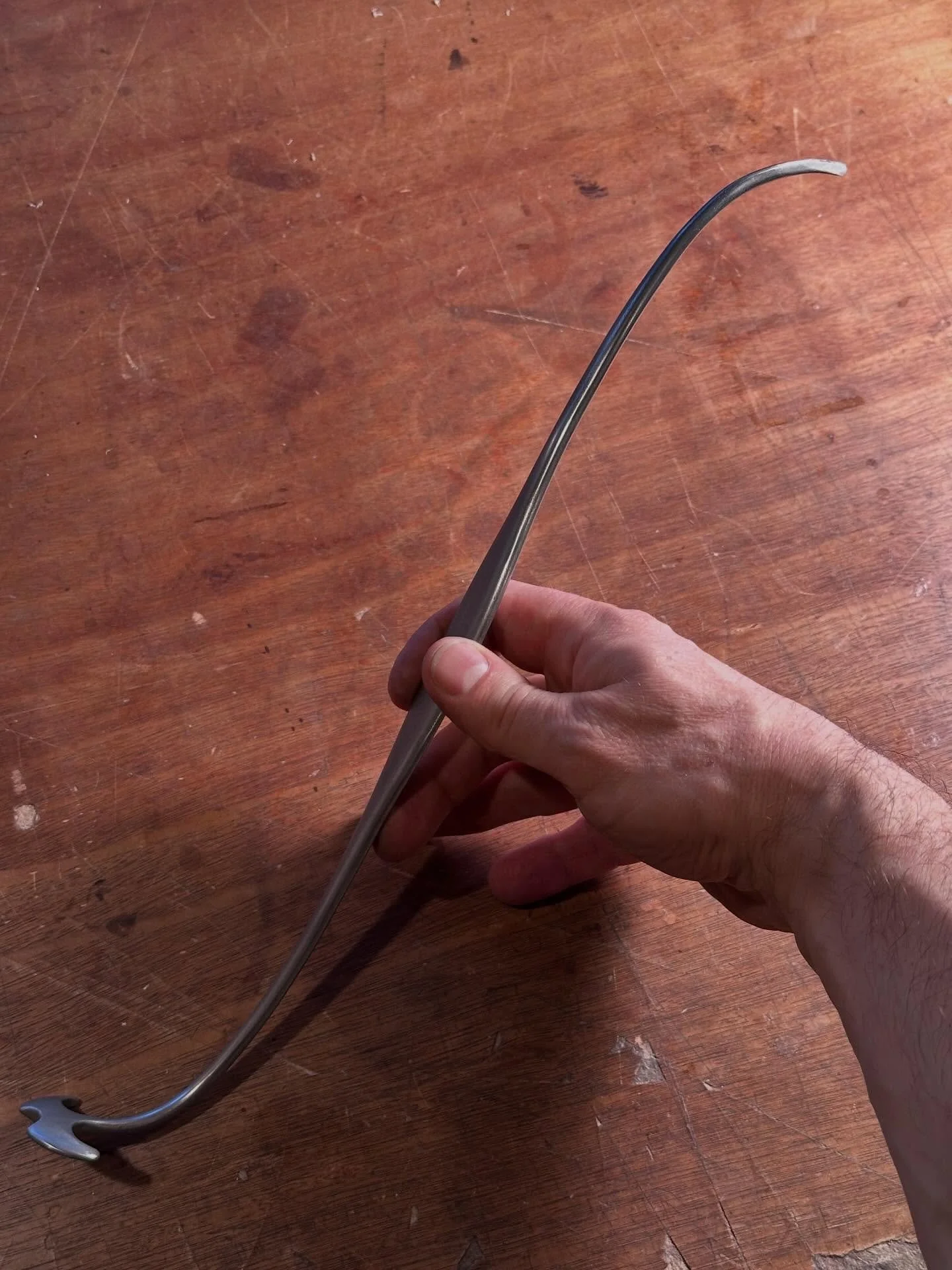 An old friend recently decided he&rsquo;s not going to work on cellos anymore, and he passed down to me his cello soundpost setter. I&rsquo;ve never really found one that I liked before, but this one feels awesome! (It might be a bass soundpost sette