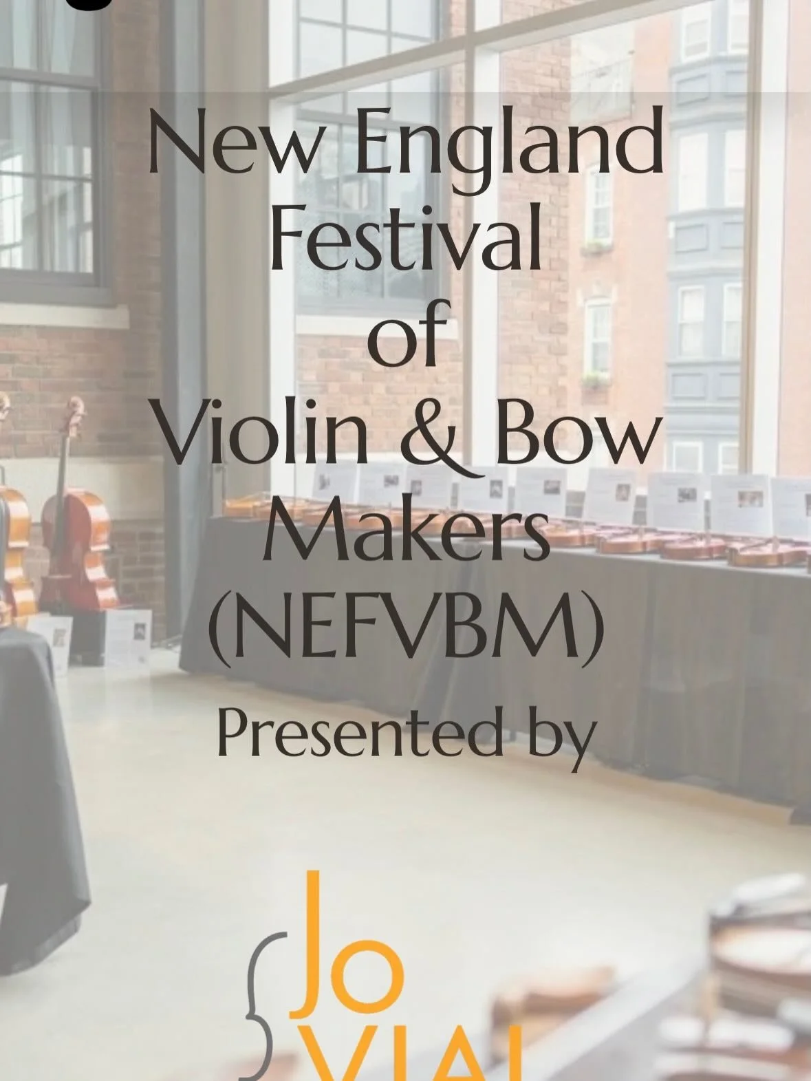 I&rsquo;m in Boston this weekend! 4/17-4/19 Come play one of my cellos at the @nefvbm_official  exhibition! @jovialcellosandviolins @mjojatu
