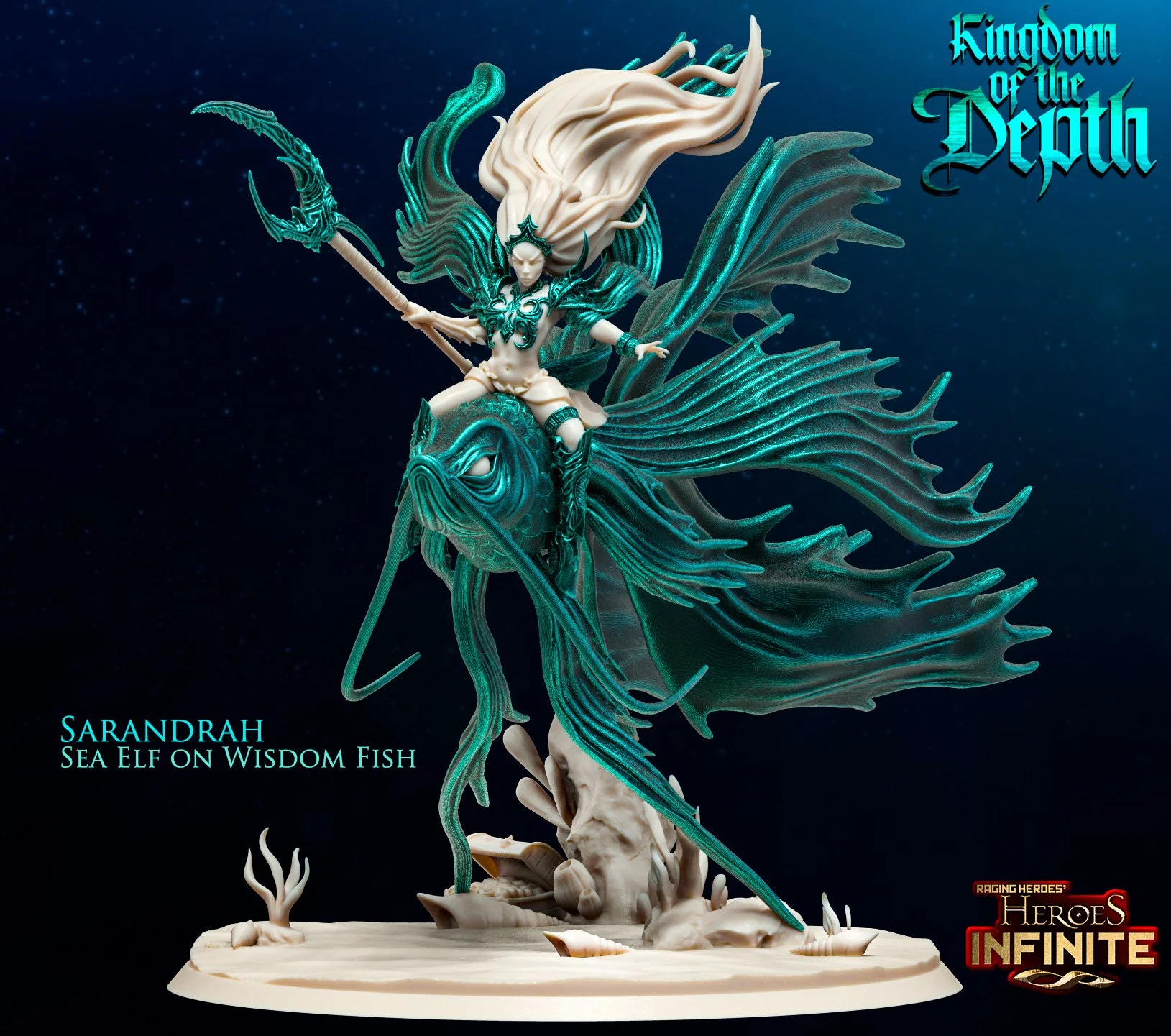 Sarandrah Sea Elf on Wisdom Fish