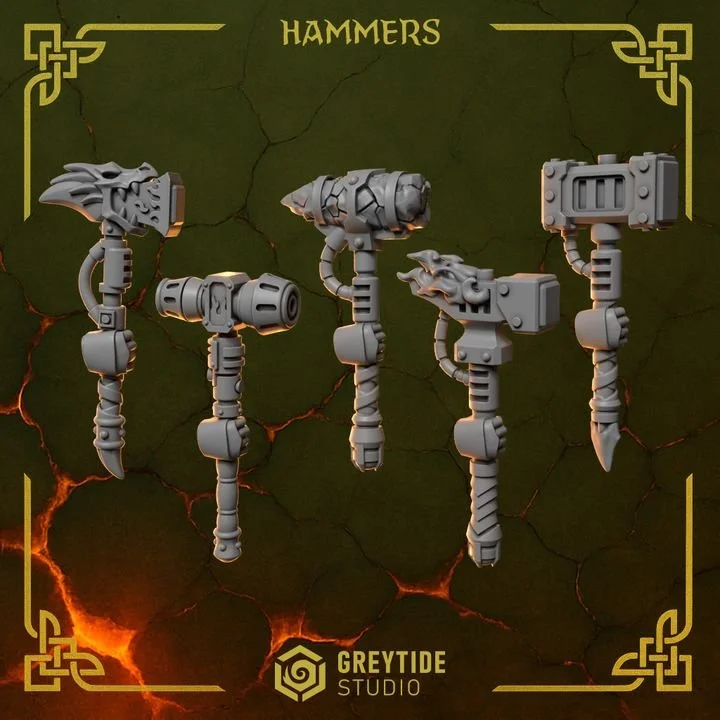 1 Handed Hammers