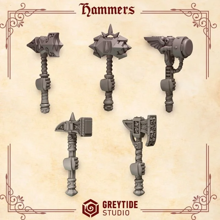 1 handed hammers
