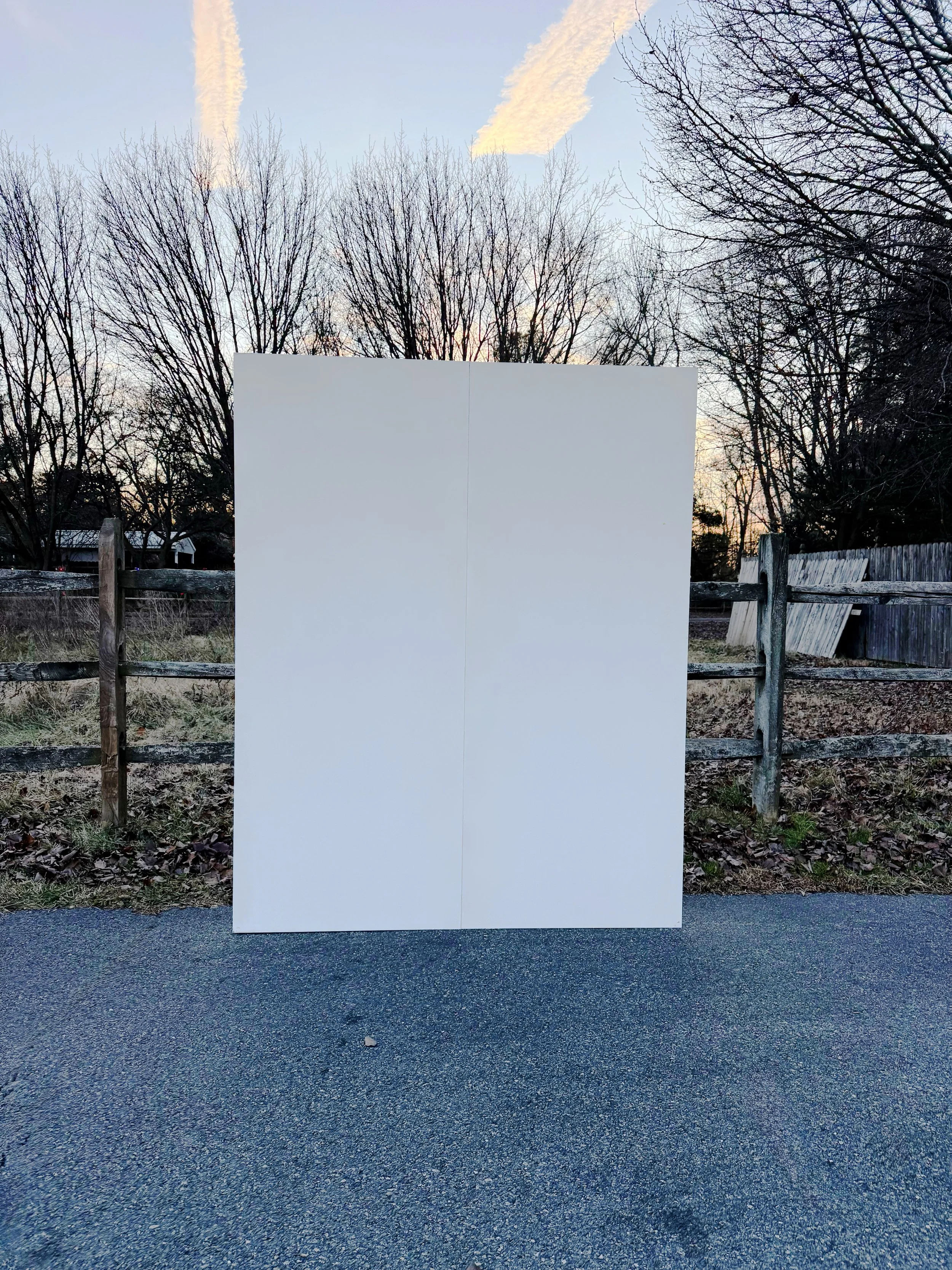 Double Panels
Size: 
Color: Can be painted any color off our color list
Price: $150 
Quantity: This is an example of 2 single Panels put together