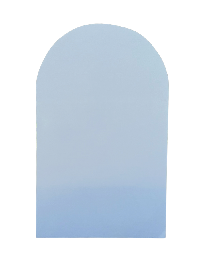 White 7ft arch backdrop