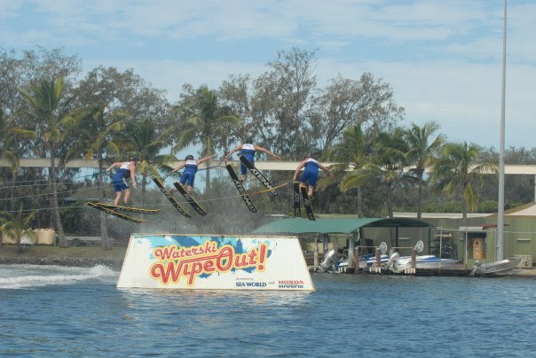A chapter from my years as a professional show water skier.