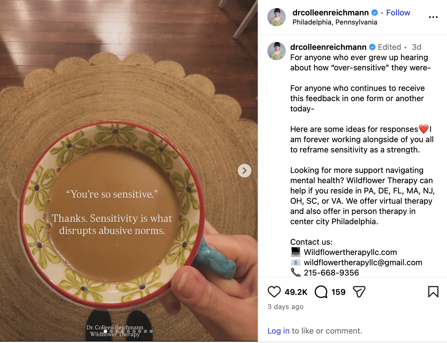 dr colleen reichmann instagram