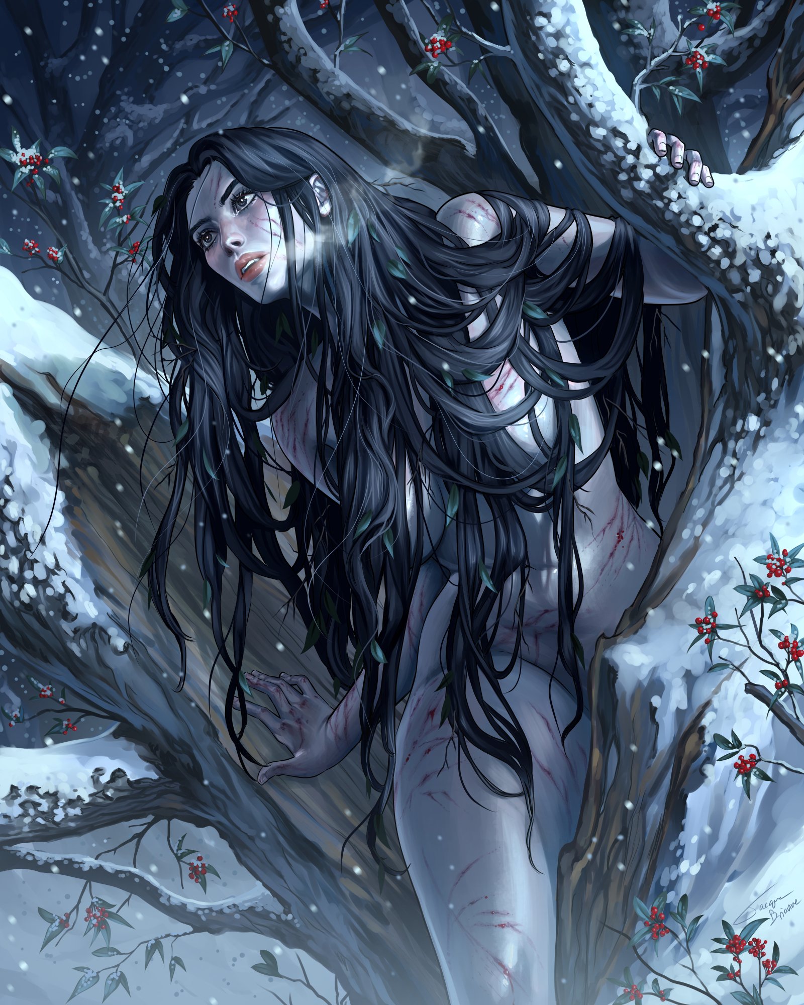 Promotional Art 2025 | "Sweet Silver Bells" Elle Kaelee